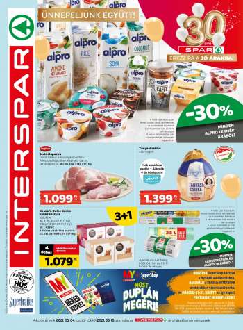 Újság INTERSPAR - 2021.03.04 - 2021.03.10.
