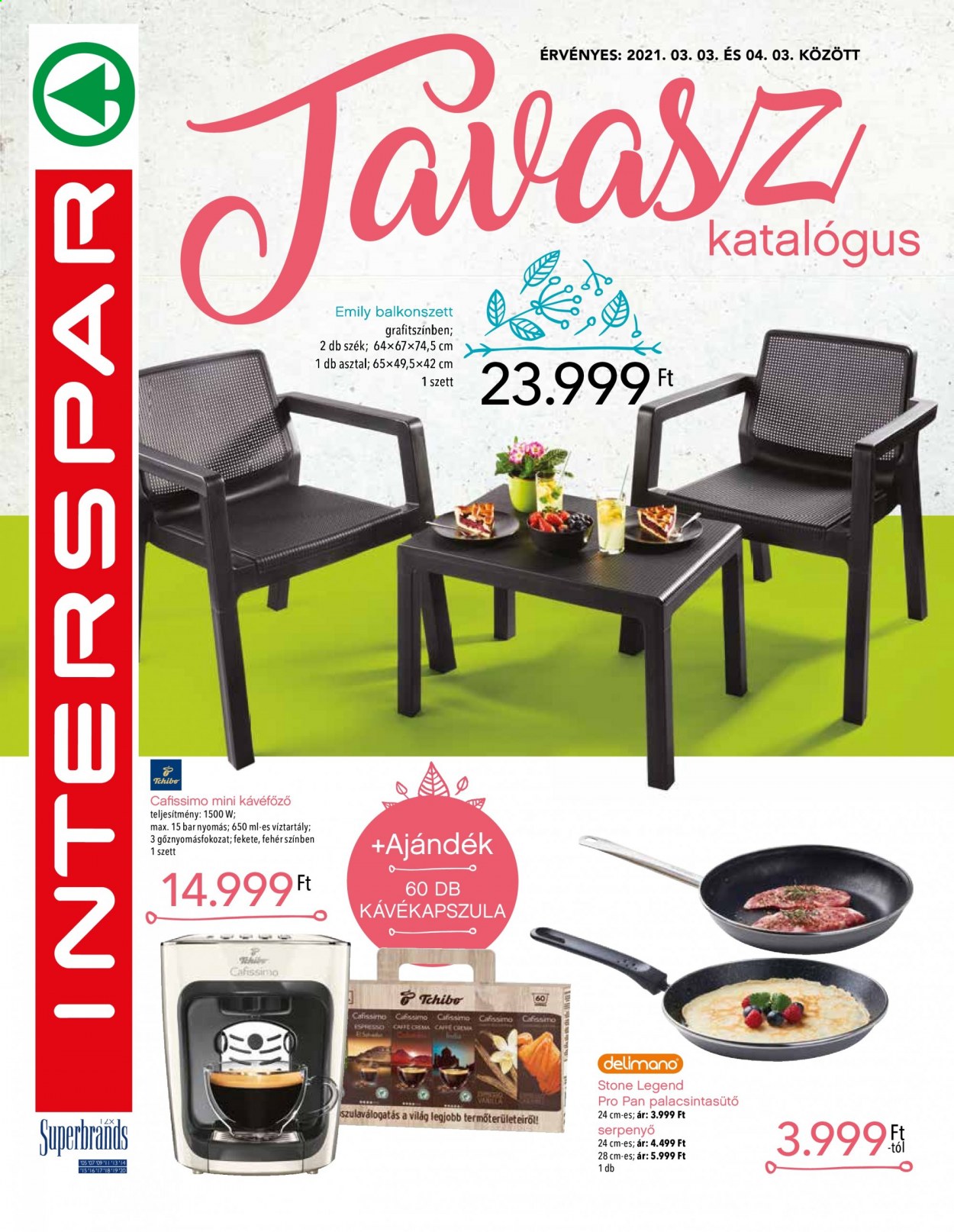 INTERSPAR akciós újságok - 2021.03.03 - 2021.04.03. Oldal 1