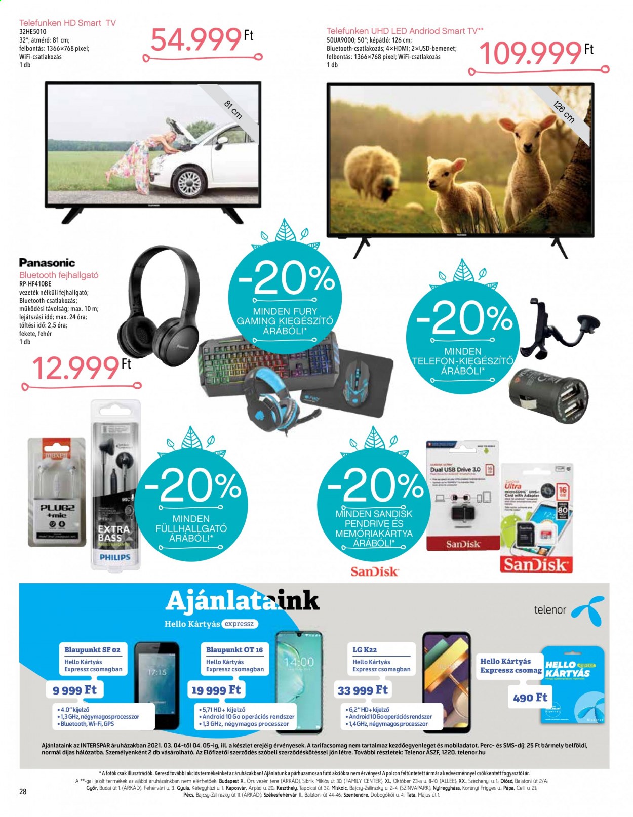 INTERSPAR akciós újságok - 2021.03.03 - 2021.04.03. Oldal 28