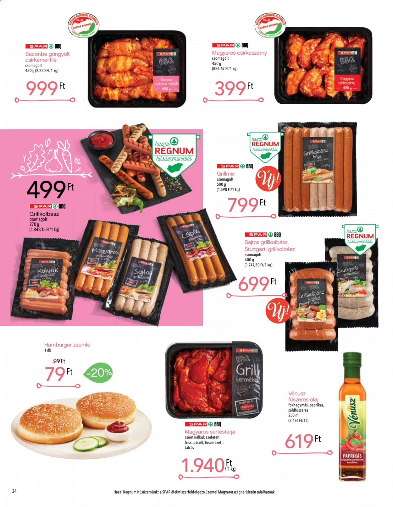 INTERSPAR akciós újságok - 2021.03.03 - 2021.04.03. Oldal 34