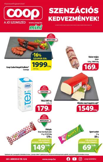 Újság Coop - 2021.03.03 - 2021.03.16.