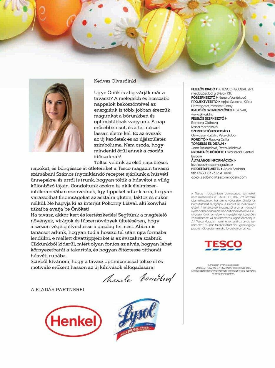 TESCO akciós újságok - 2021.03.01 - 2021.05.19. Oldal 3