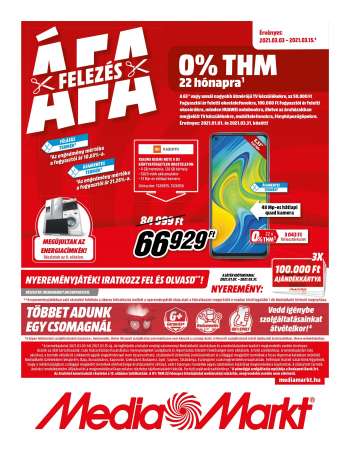 Újság MediaMarkt - 2021.03.03 - 2021.03.15.