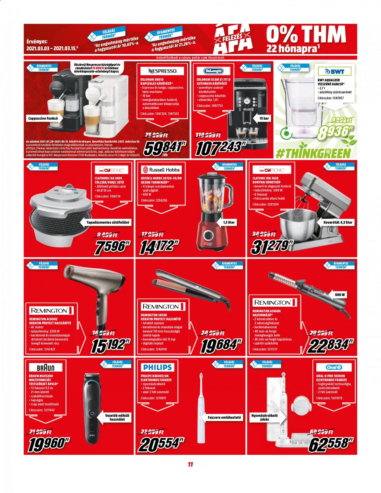 MediaMarkt akciós újságok - 2021.03.03 - 2021.03.15. Oldal 11