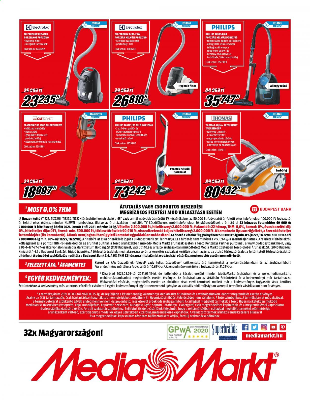 MediaMarkt akciós újságok - 2021.03.03 - 2021.03.15. Oldal 12