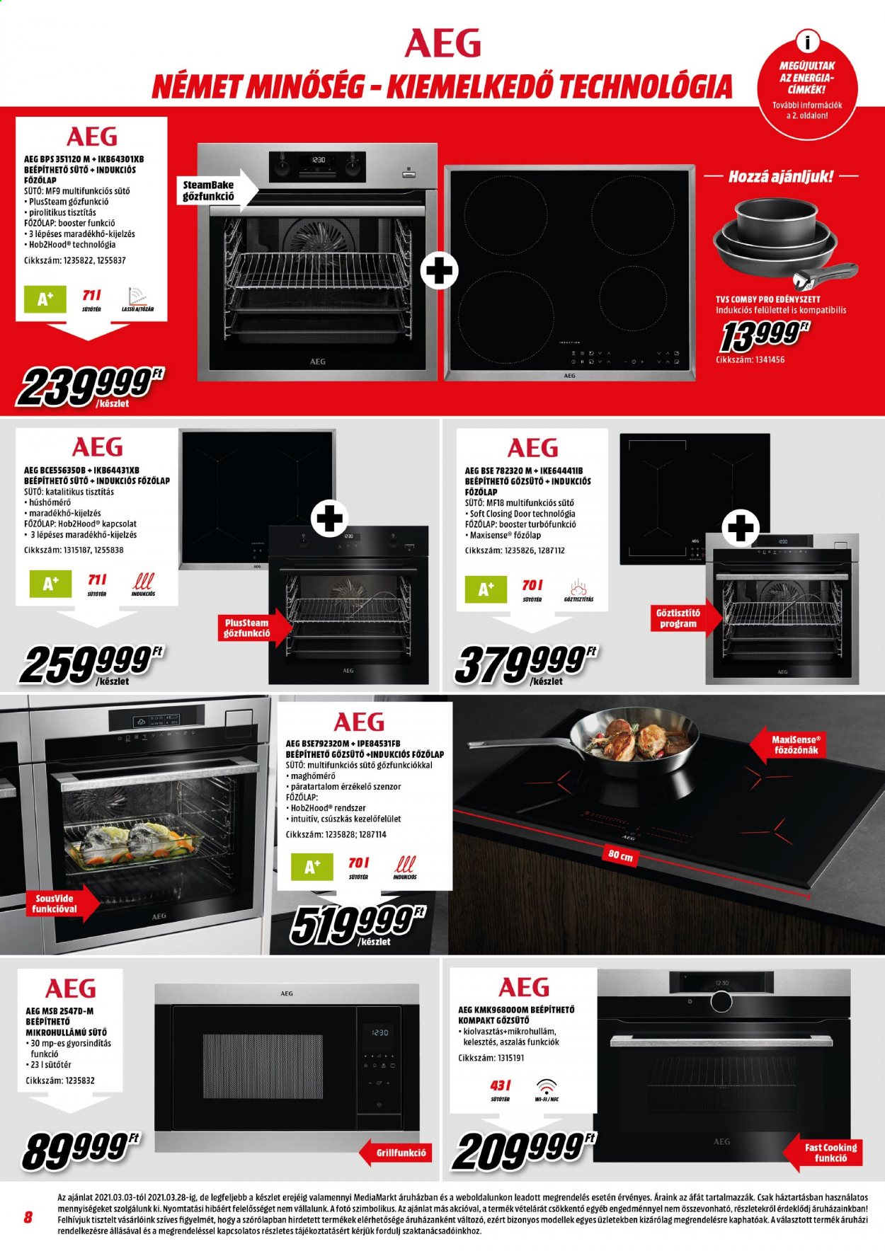MediaMarkt akciós újságok - 2021.03.03 - 2021.03.28. Oldal 8