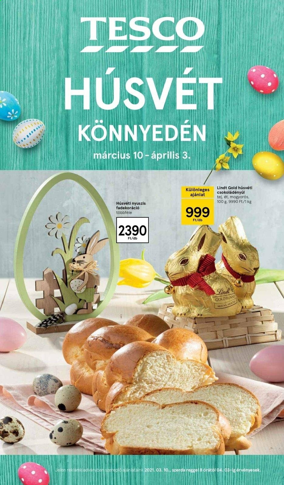 TESCO akciós újságok - 2021.03.10 - 2021.04.03. Oldal 1
