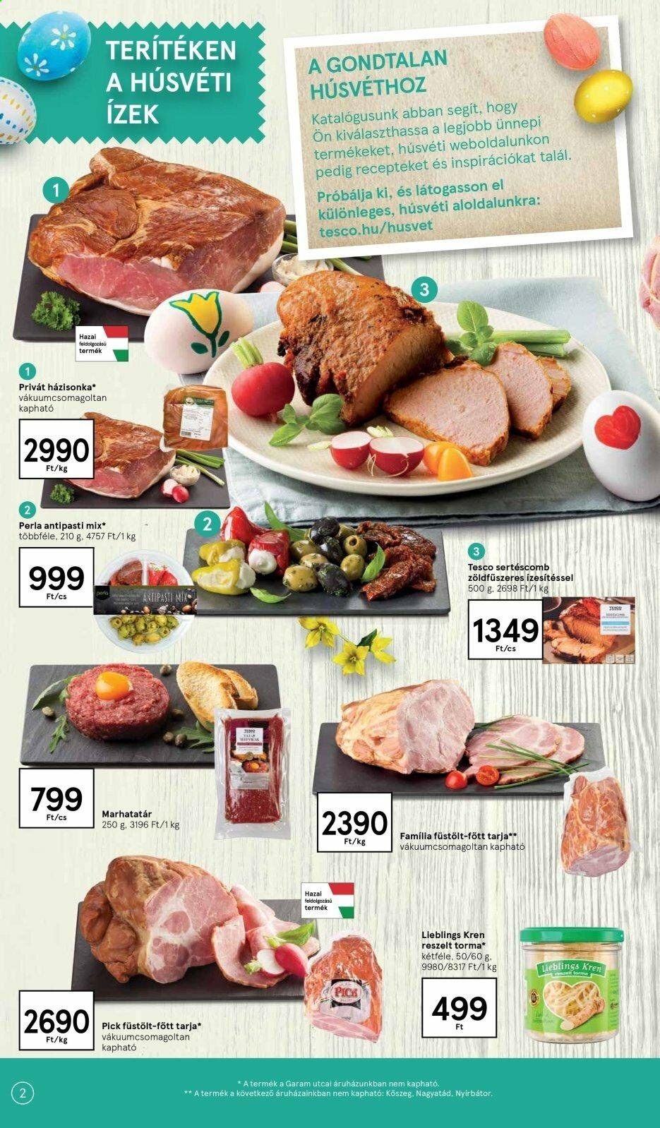 TESCO akciós újságok - 2021.03.10 - 2021.04.03. Oldal 2