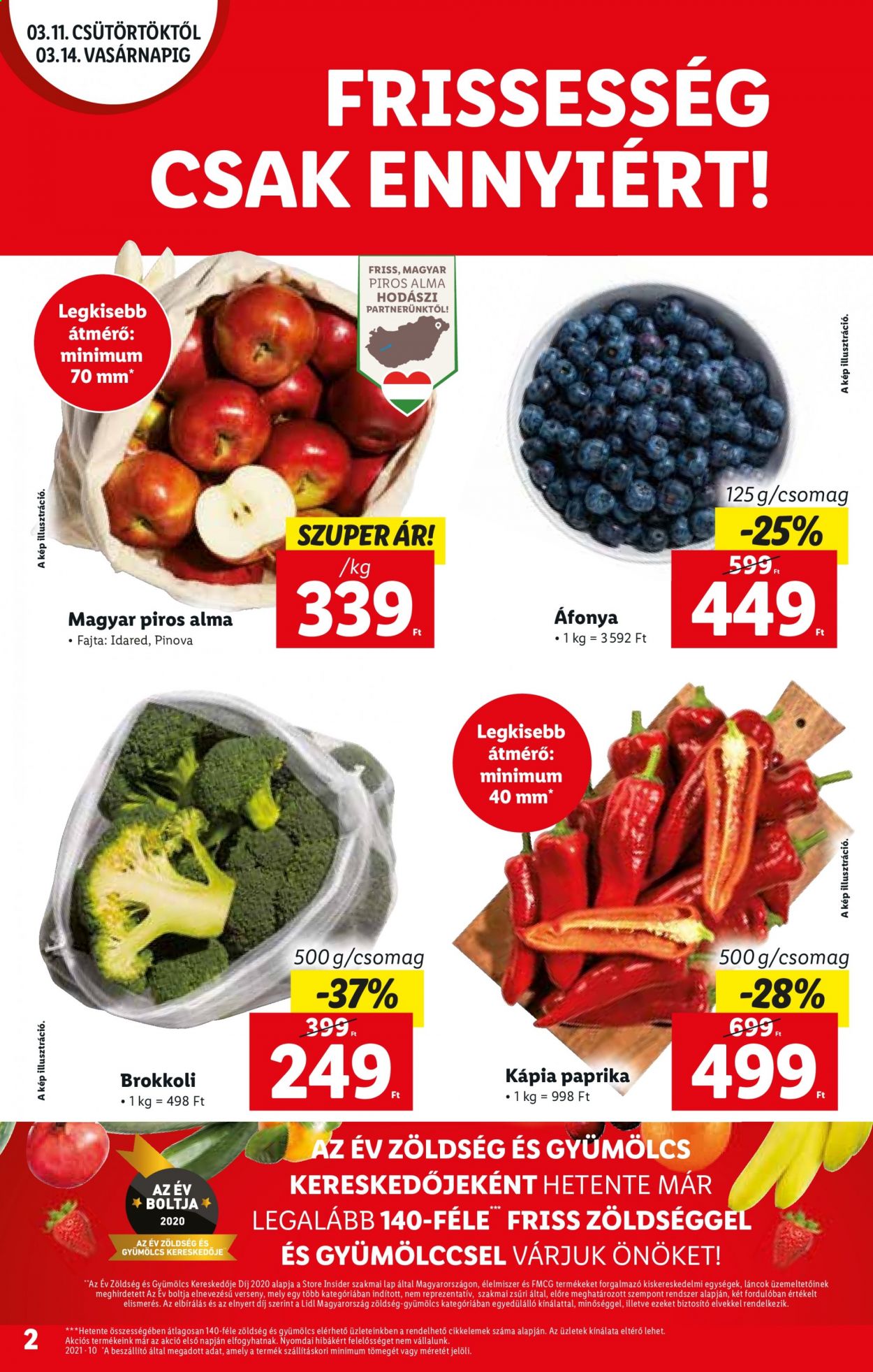 Lidl akciós újságok - 2021.03.11 - 2021.03.17. Oldal 2