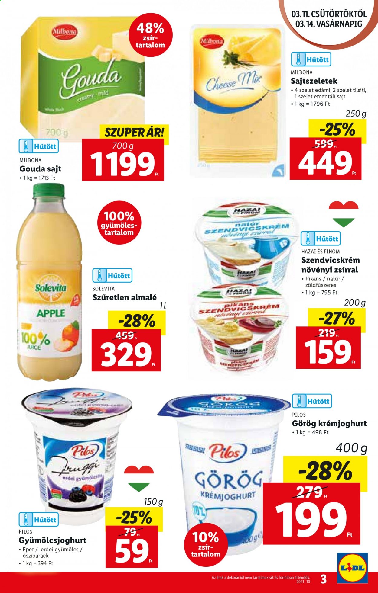 Lidl akciós újságok - 2021.03.11 - 2021.03.17. Oldal 3