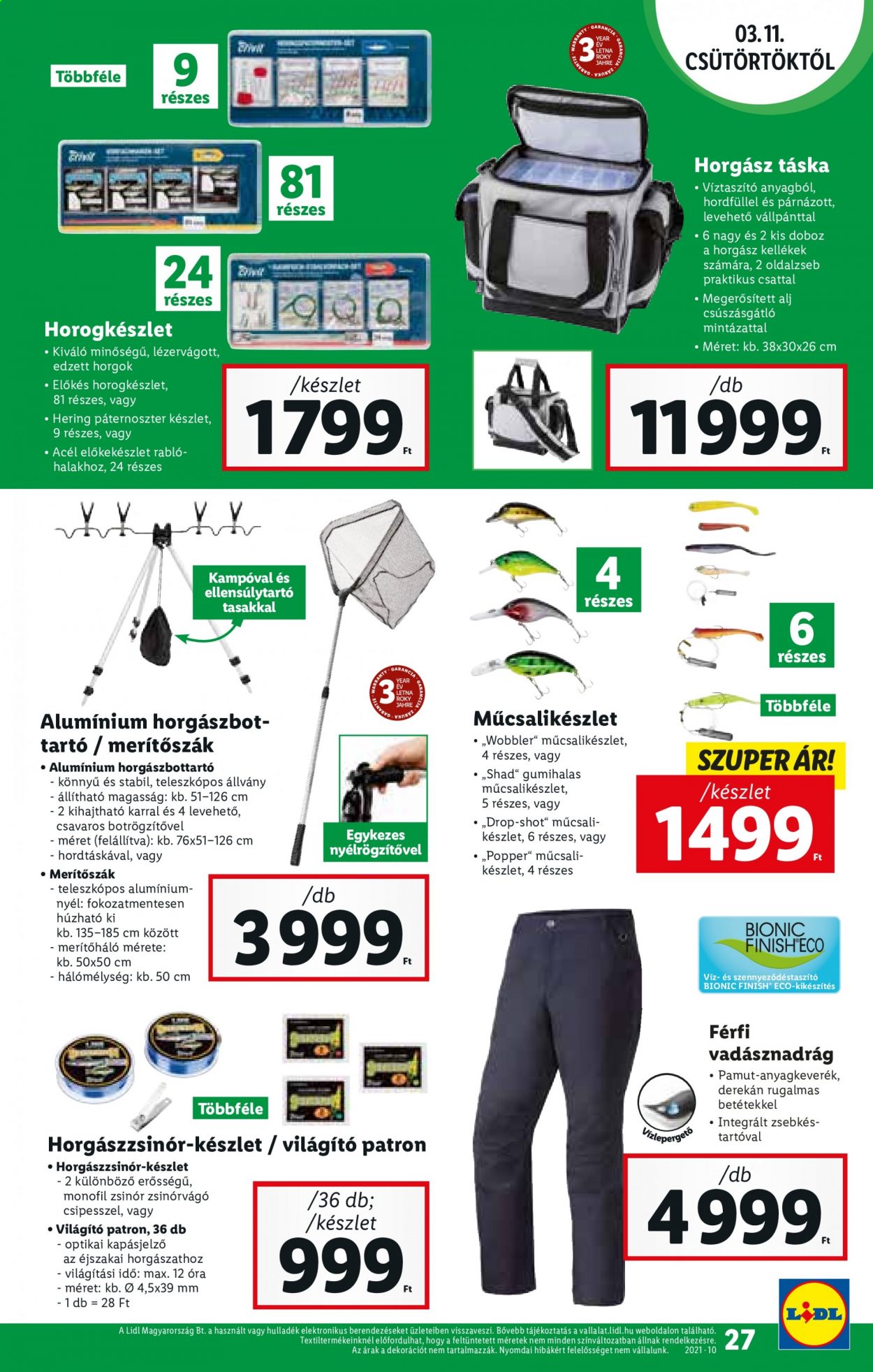 Lidl akciós újságok - 2021.03.11 - 2021.03.17. Oldal 27