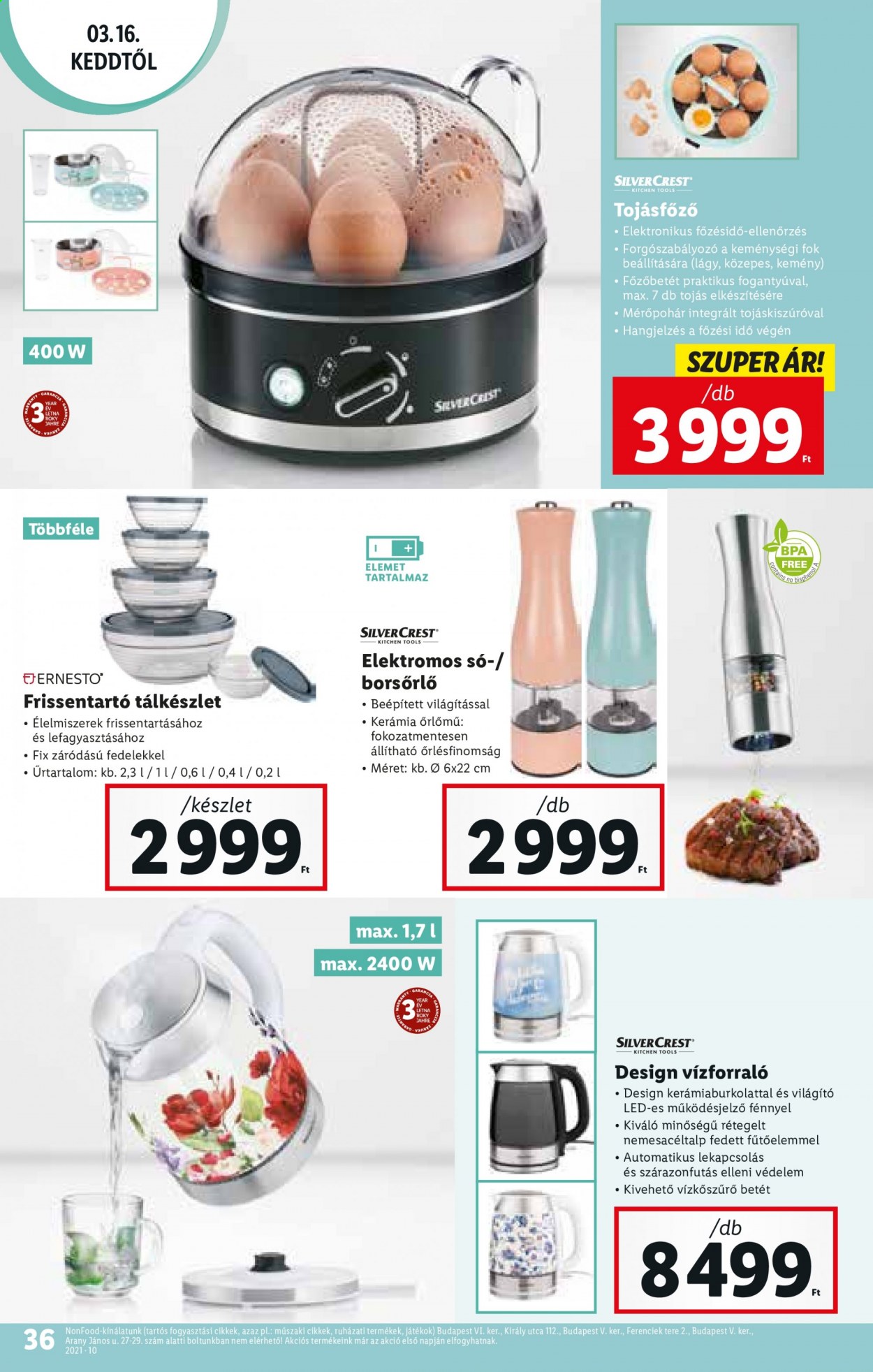 Lidl akciós újságok - 2021.03.11 - 2021.03.17. Oldal 36
