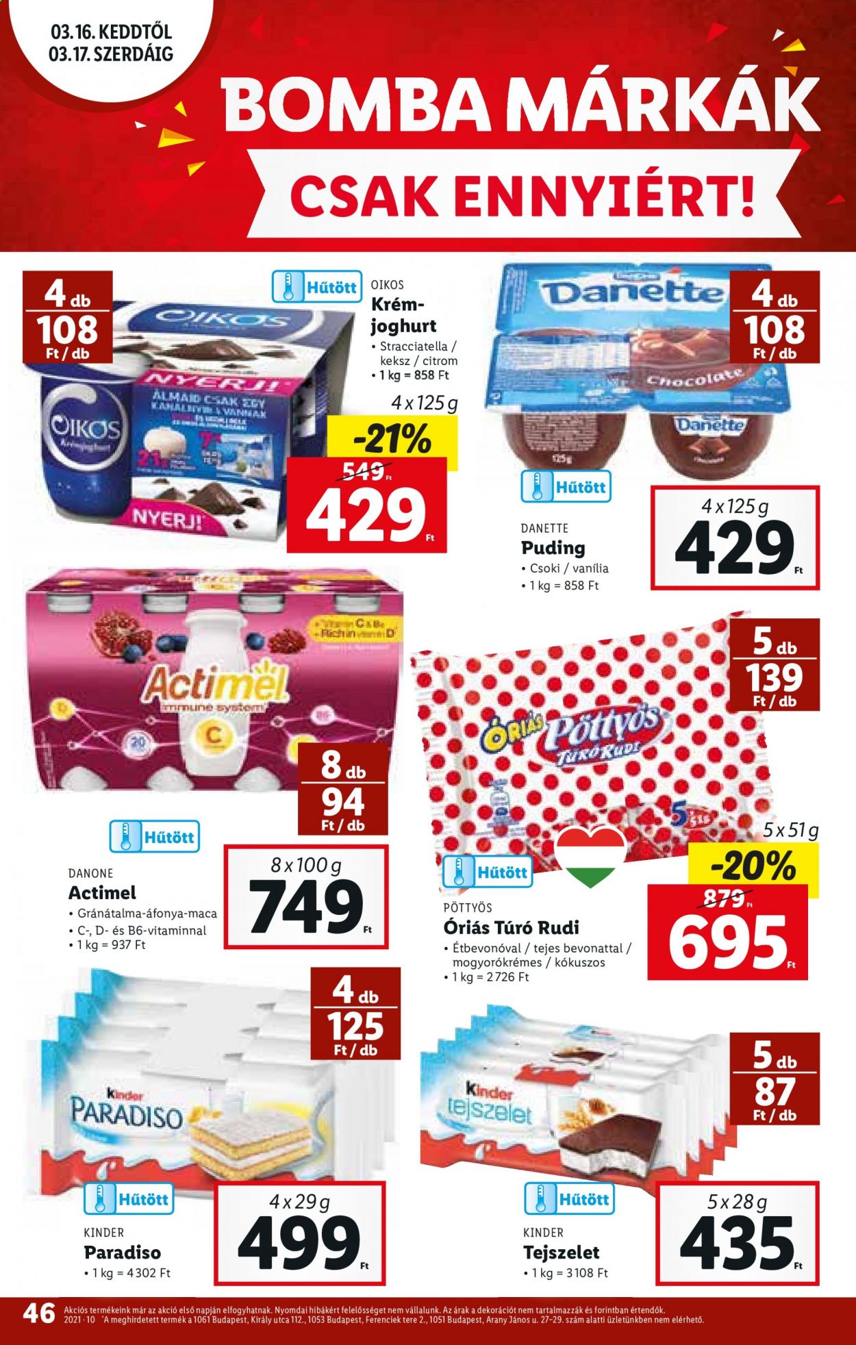 Lidl akciós újságok - 2021.03.11 - 2021.03.17. Oldal 46