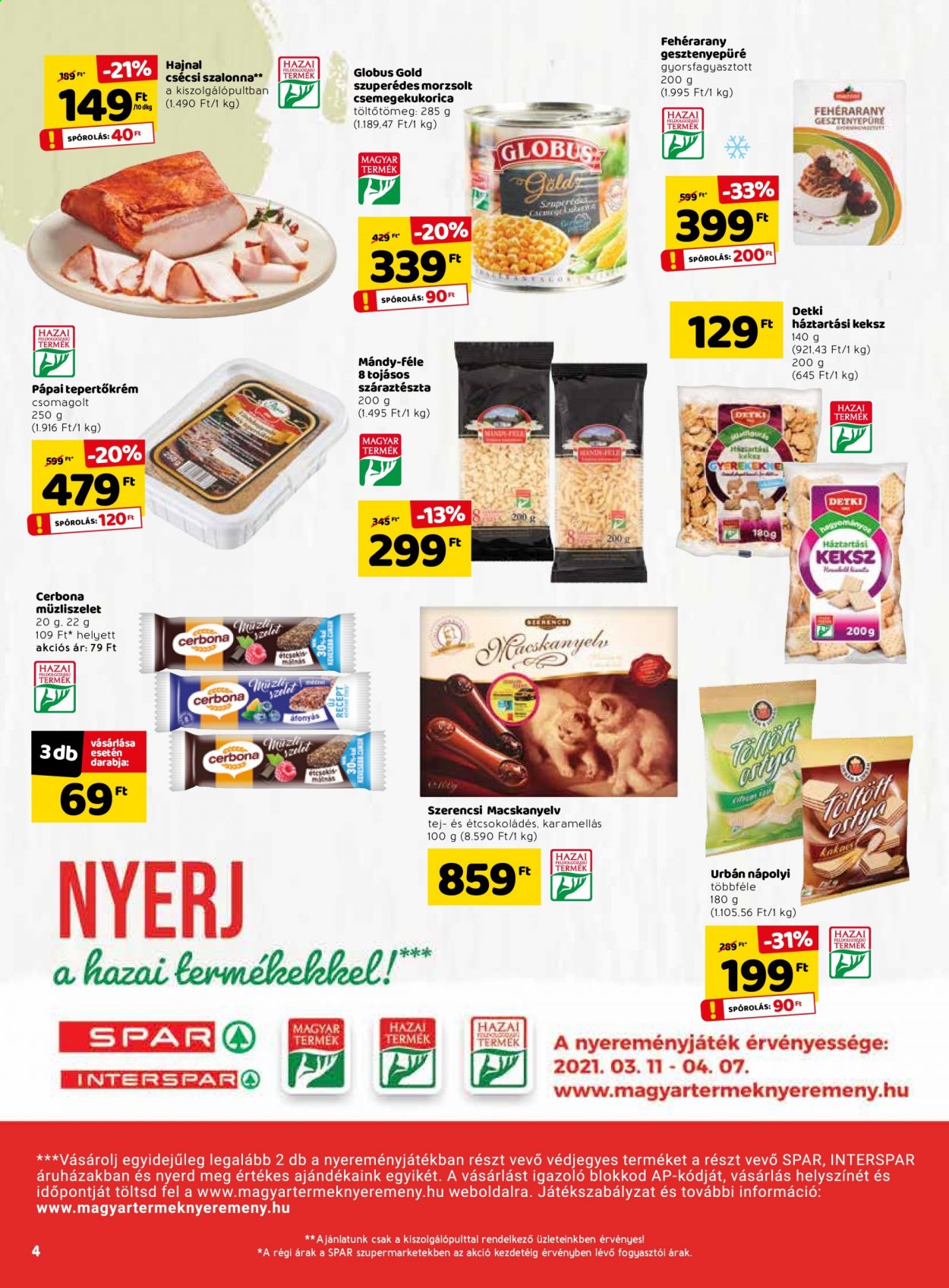 SPAR akciós újságok - 2021.03.11 - 2021.03.17. Oldal 4