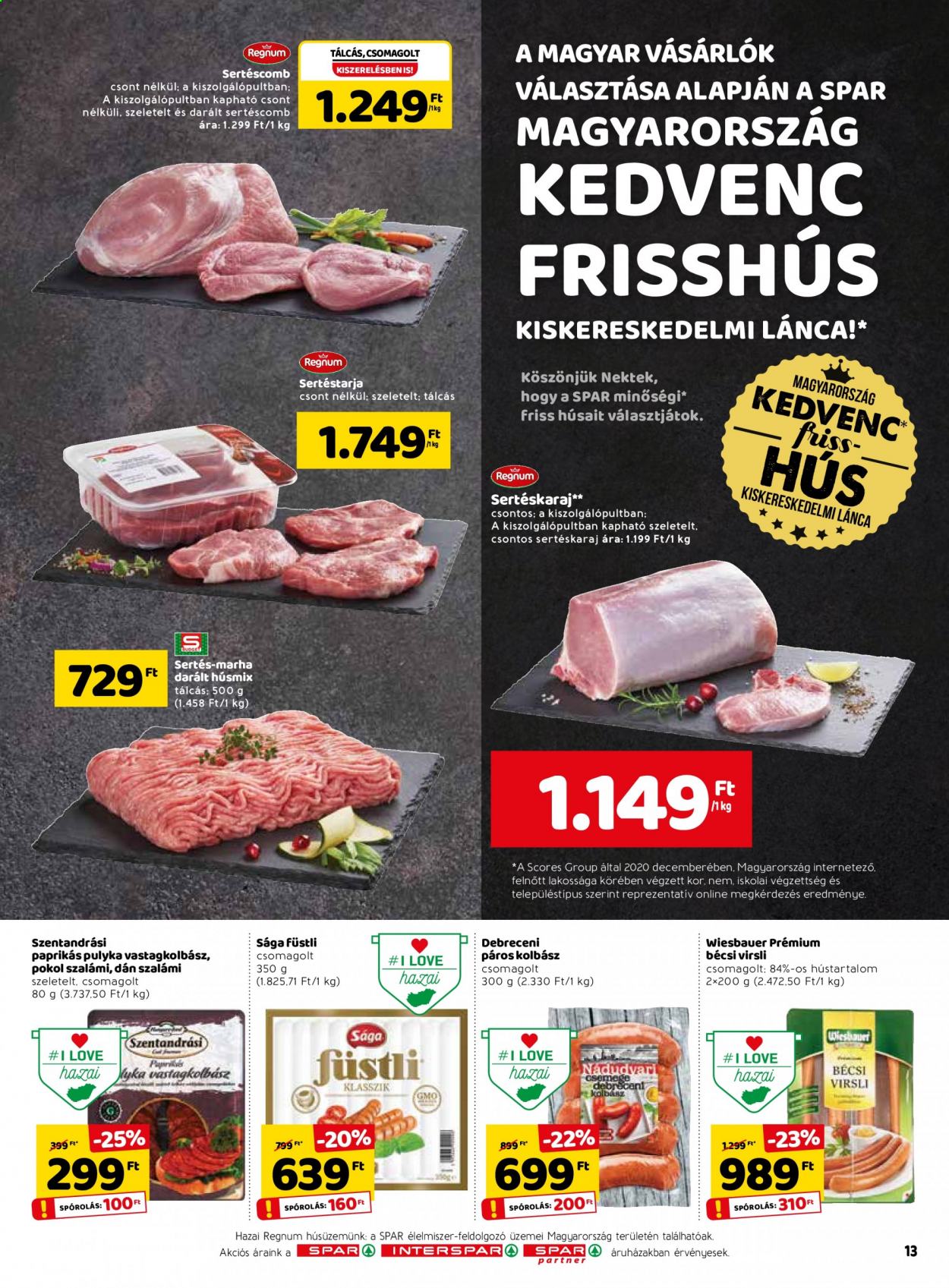 SPAR akciós újságok - 2021.03.11 - 2021.03.17. Oldal 13