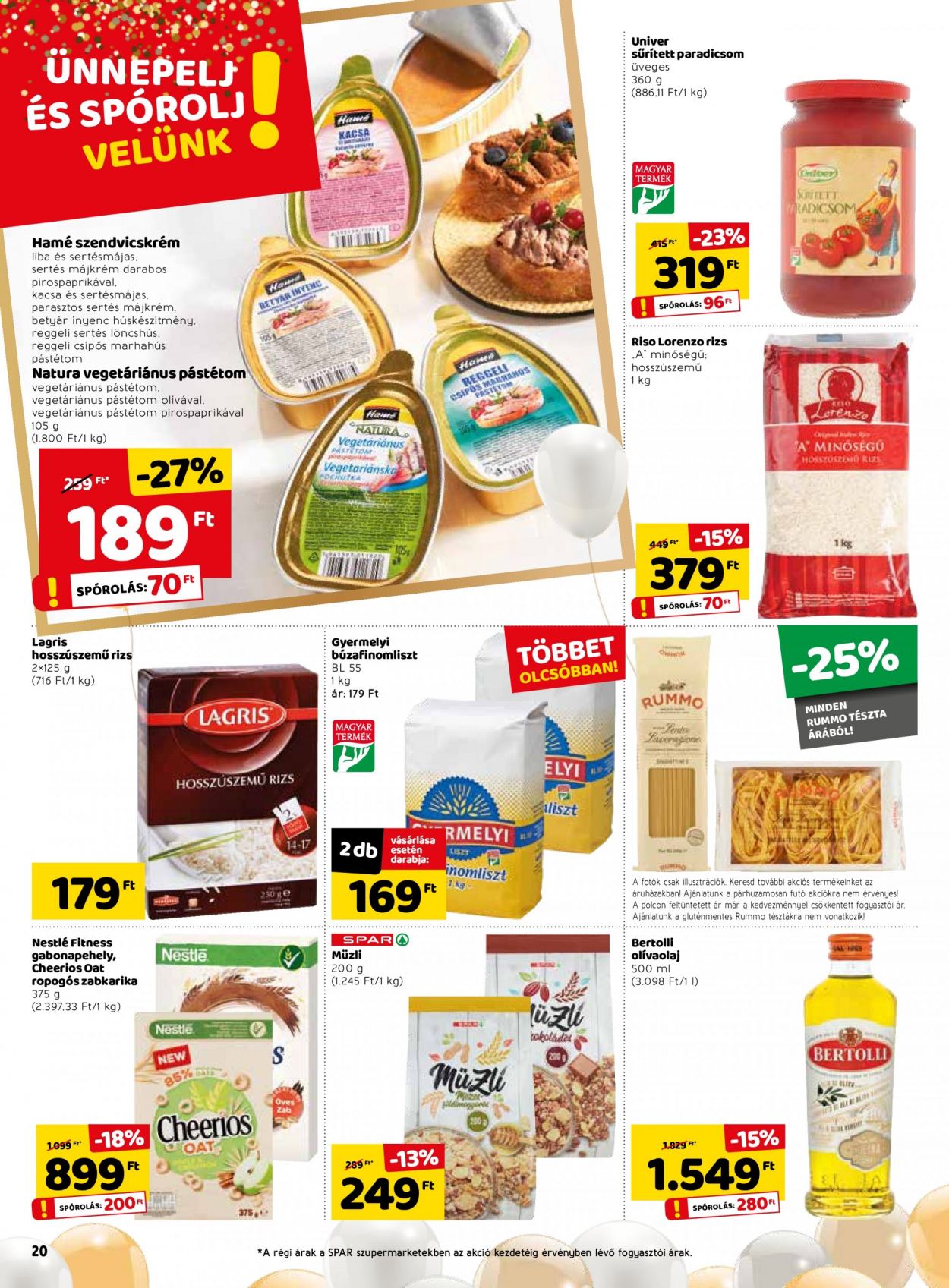 SPAR akciós újságok - 2021.03.11 - 2021.03.17. Oldal 20