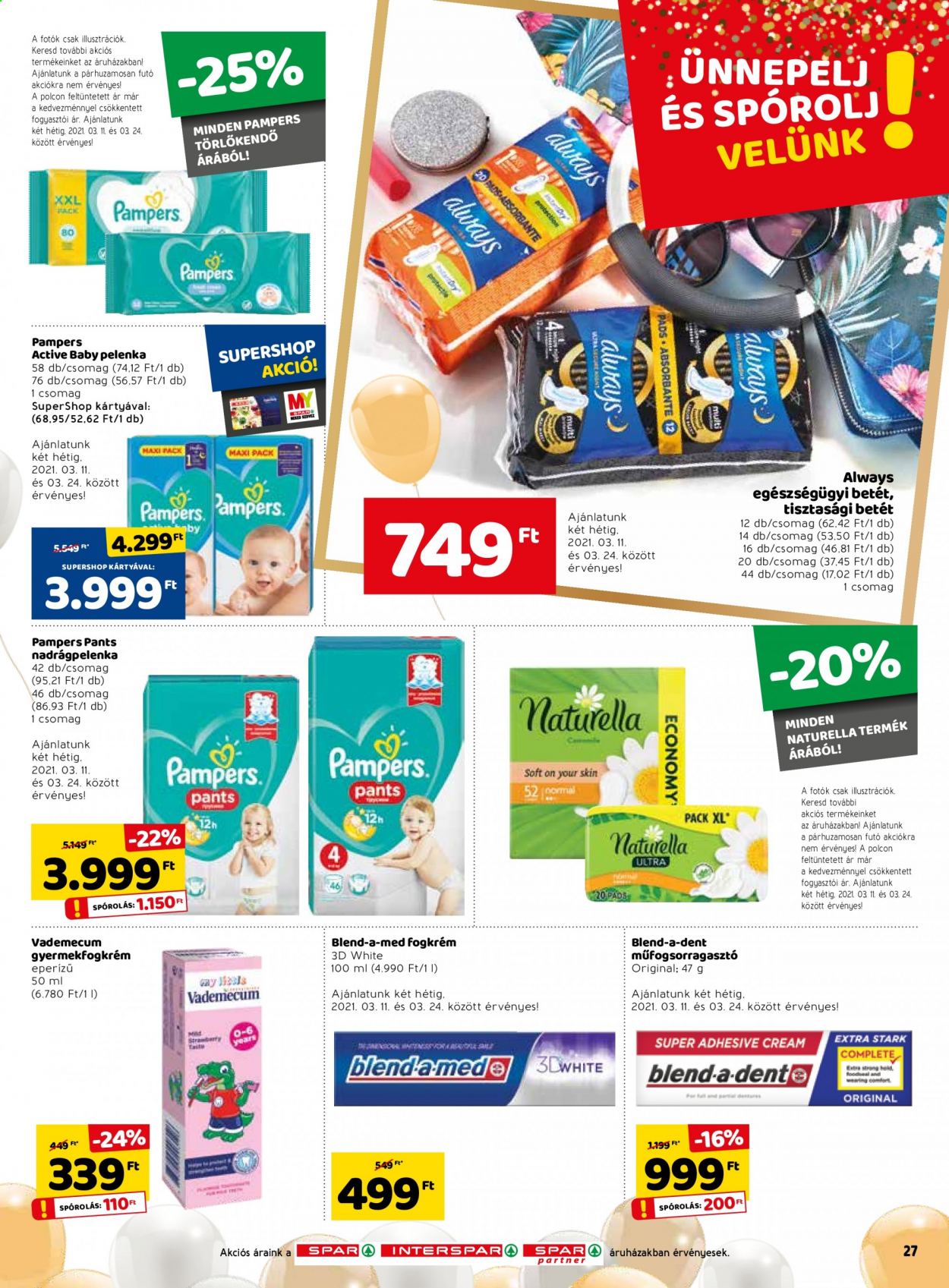 SPAR akciós újságok - 2021.03.11 - 2021.03.17. Oldal 27