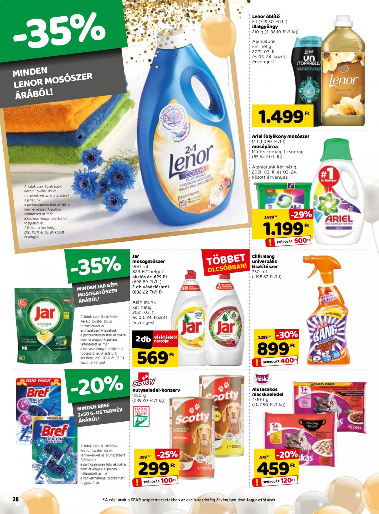 SPAR akciós újságok - 2021.03.11 - 2021.03.17. Oldal 28
