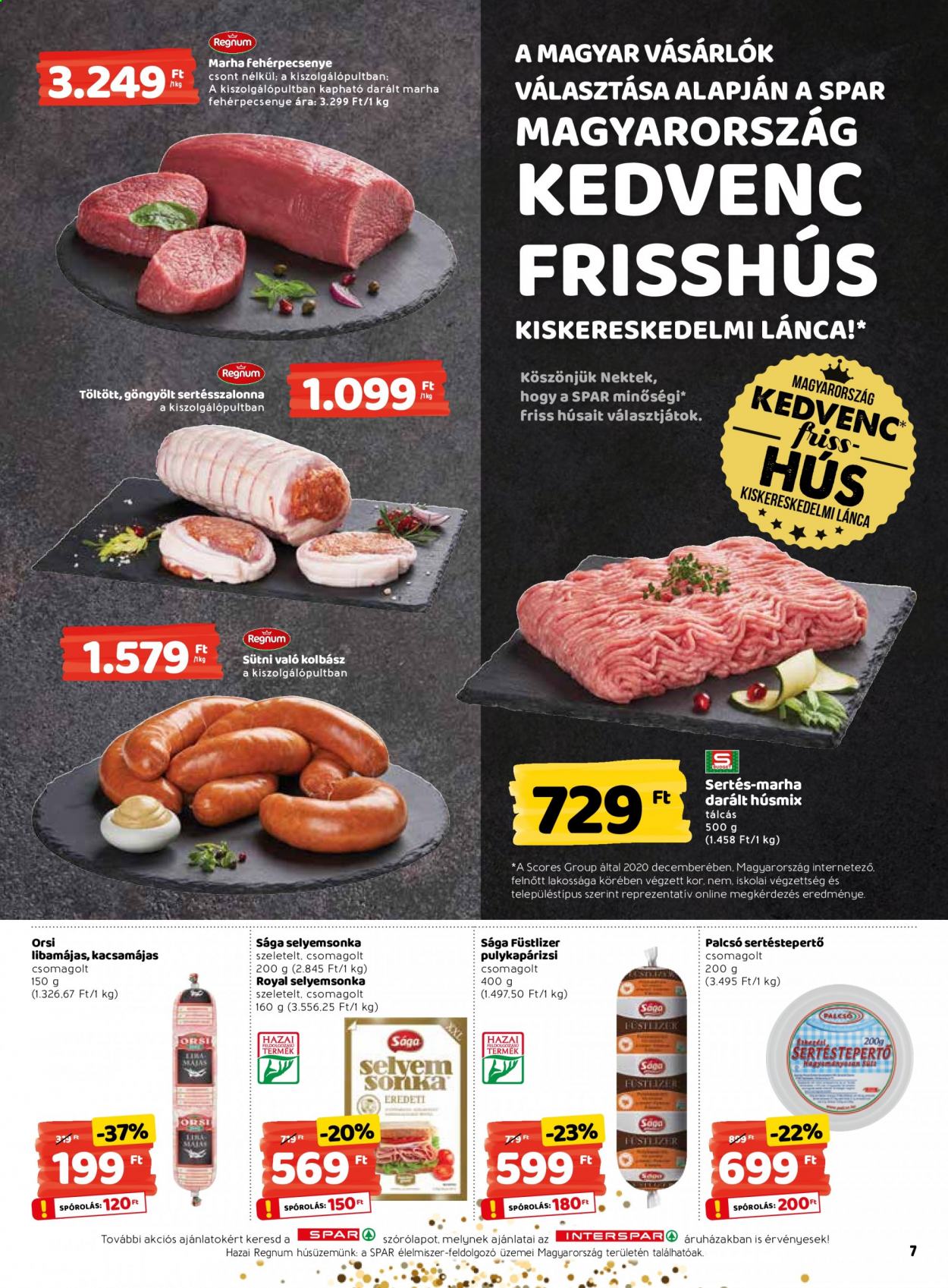 INTERSPAR akciós újságok - 2021.03.11 - 2021.03.17. Oldal 7