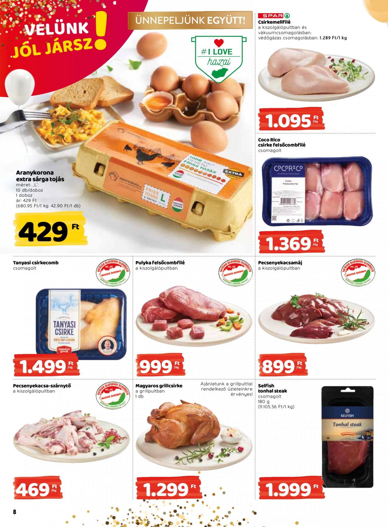 INTERSPAR akciós újságok - 2021.03.11 - 2021.03.17. Oldal 8