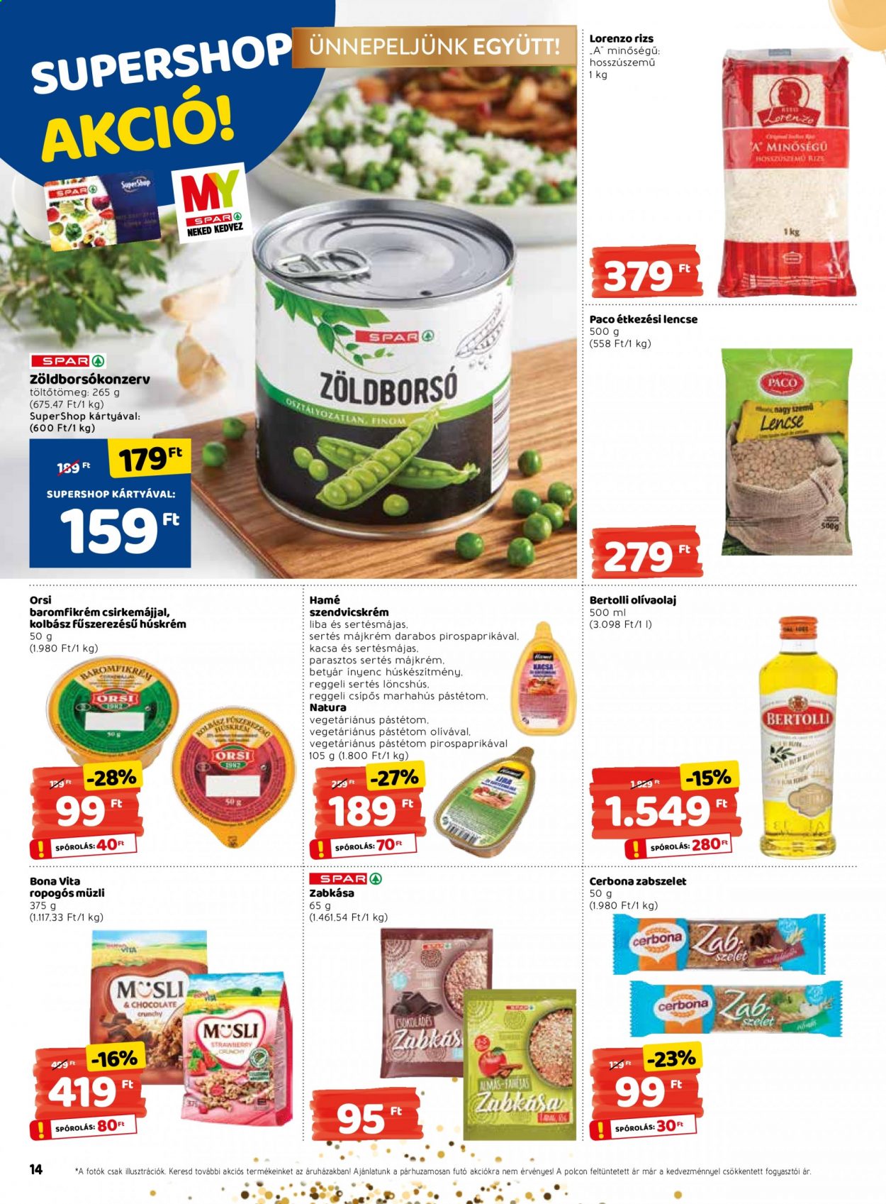 INTERSPAR akciós újságok - 2021.03.11 - 2021.03.17. Oldal 14