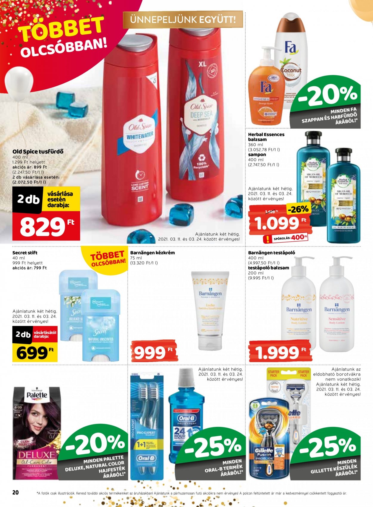 INTERSPAR akciós újságok - 2021.03.11 - 2021.03.17. Oldal 20