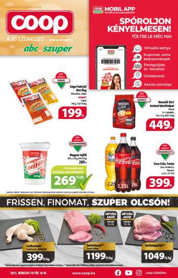 Újság Coop - 2021.03.10 - 2021.03.16.