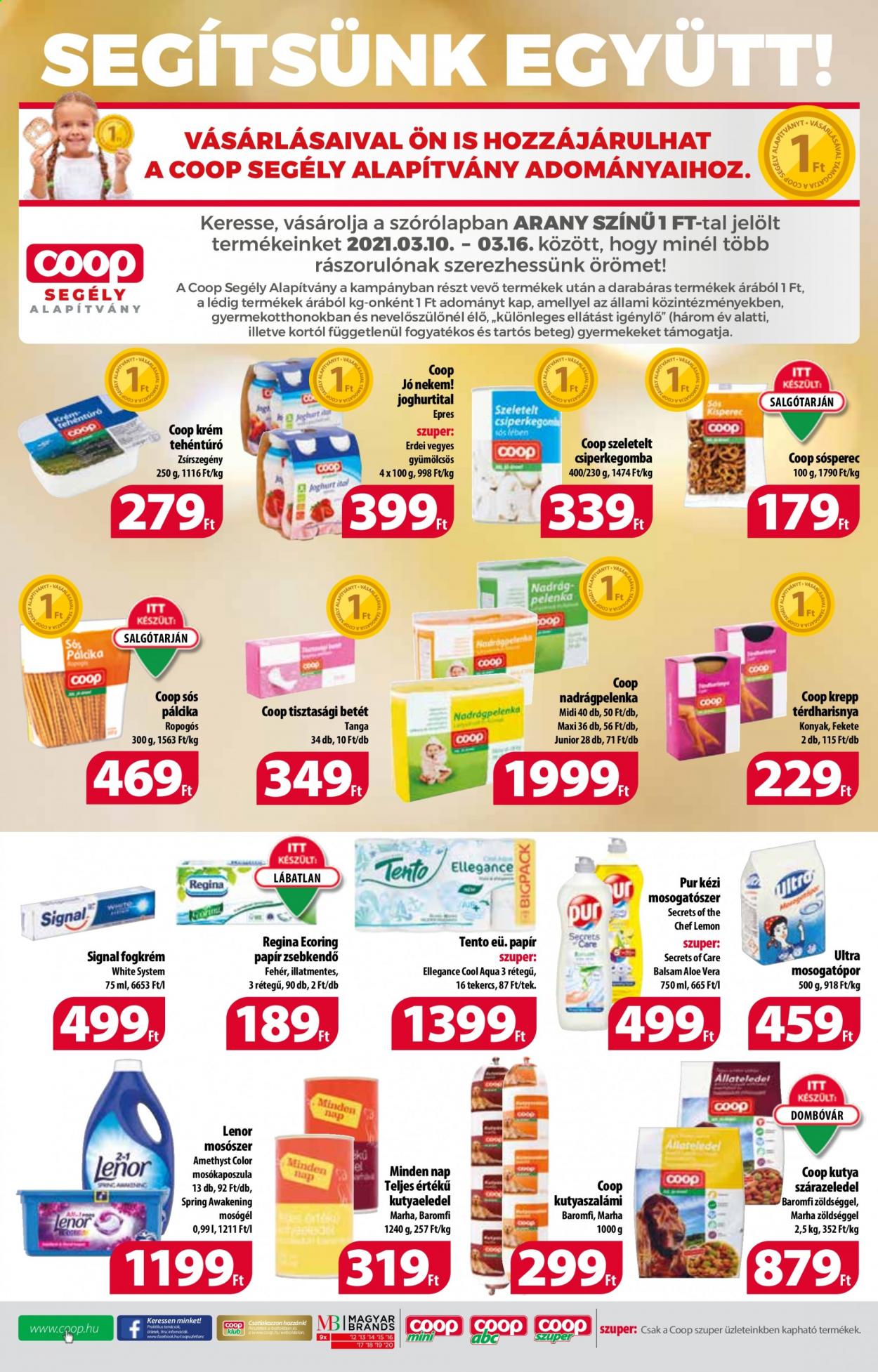 Coop akciós újságok - 2021.03.10 - 2021.03.16. Oldal 10