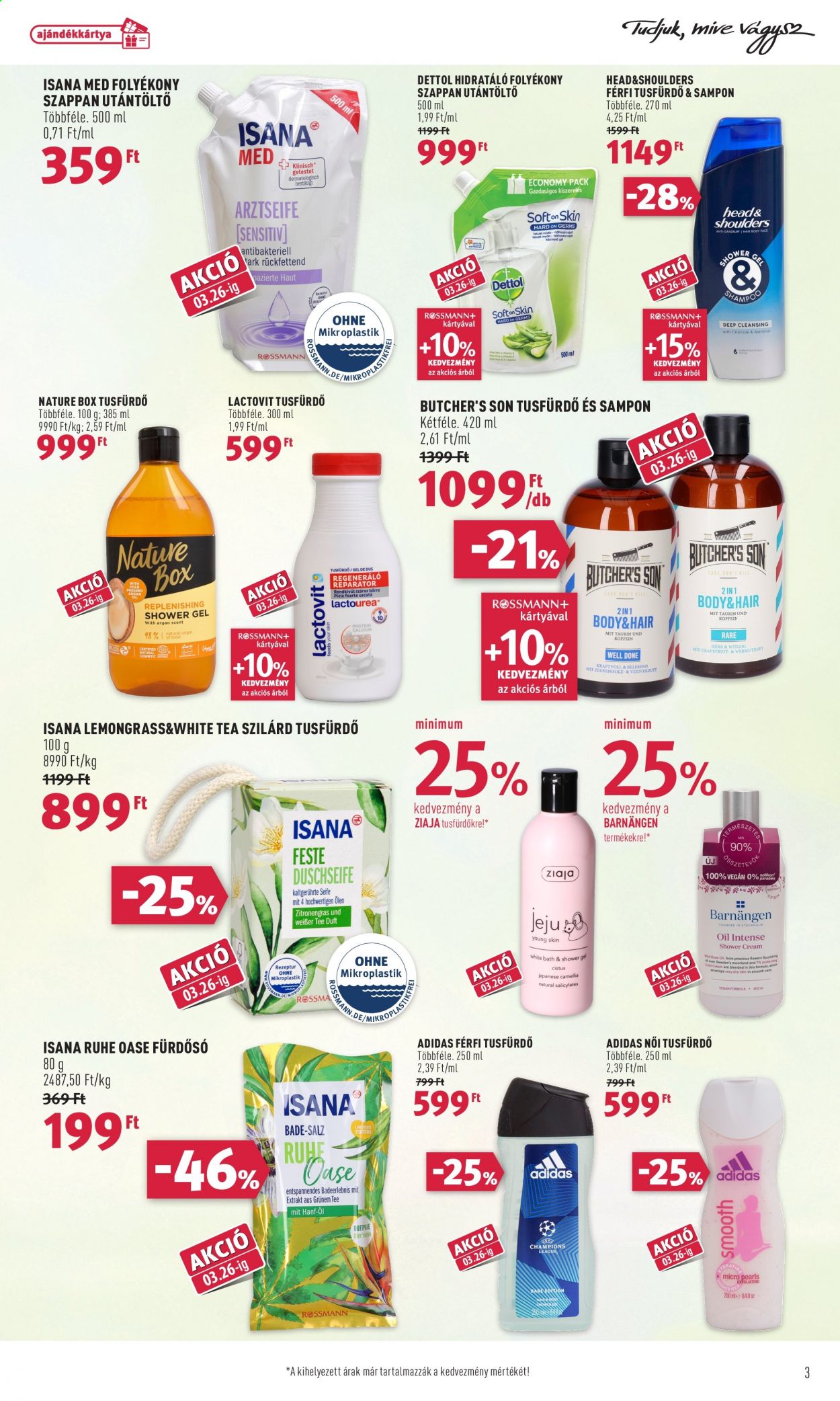Rossmann akciós újságok - 2021.03.15 - 2021.03.19. Oldal 3