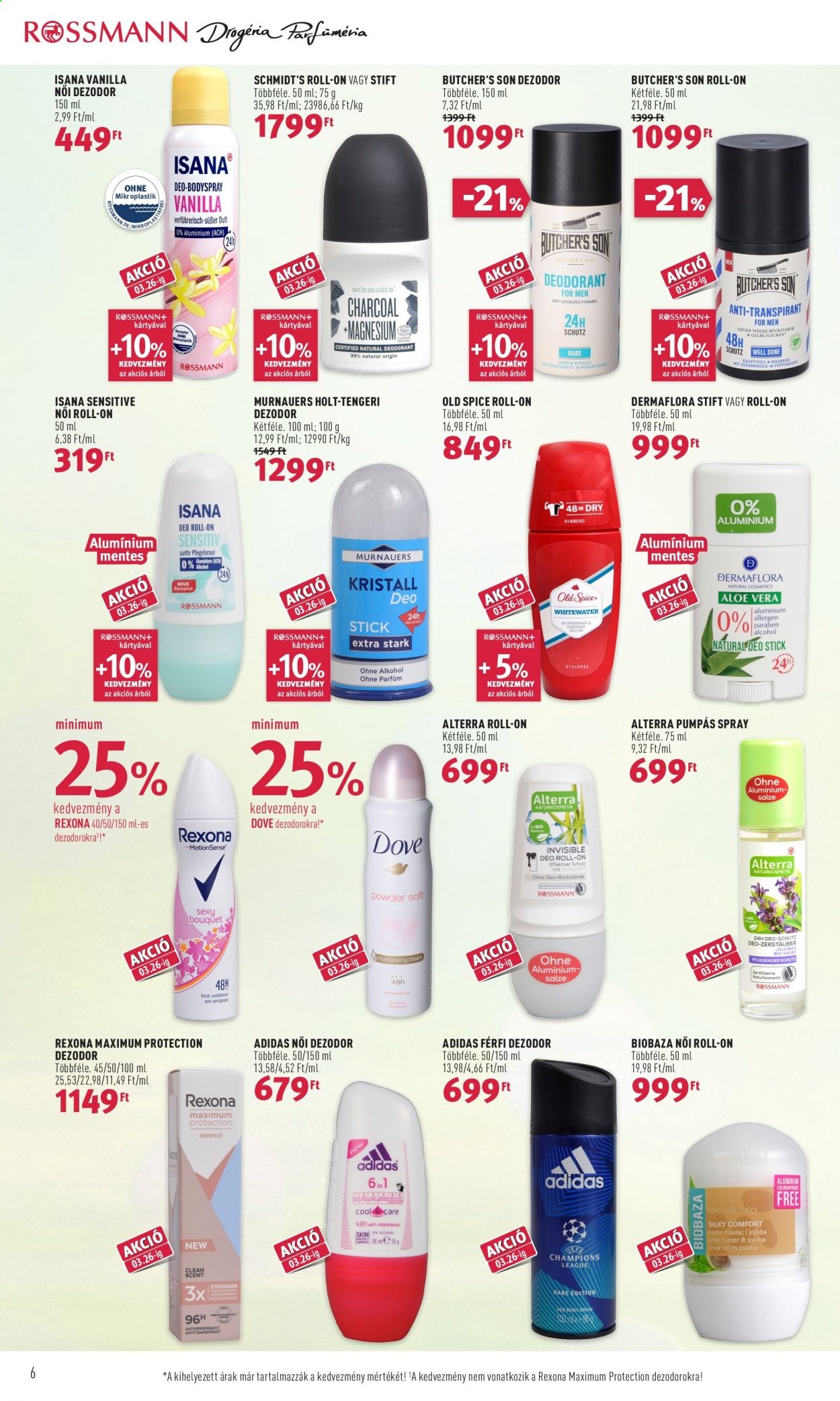 Rossmann akciós újságok - 2021.03.15 - 2021.03.19. Oldal 6