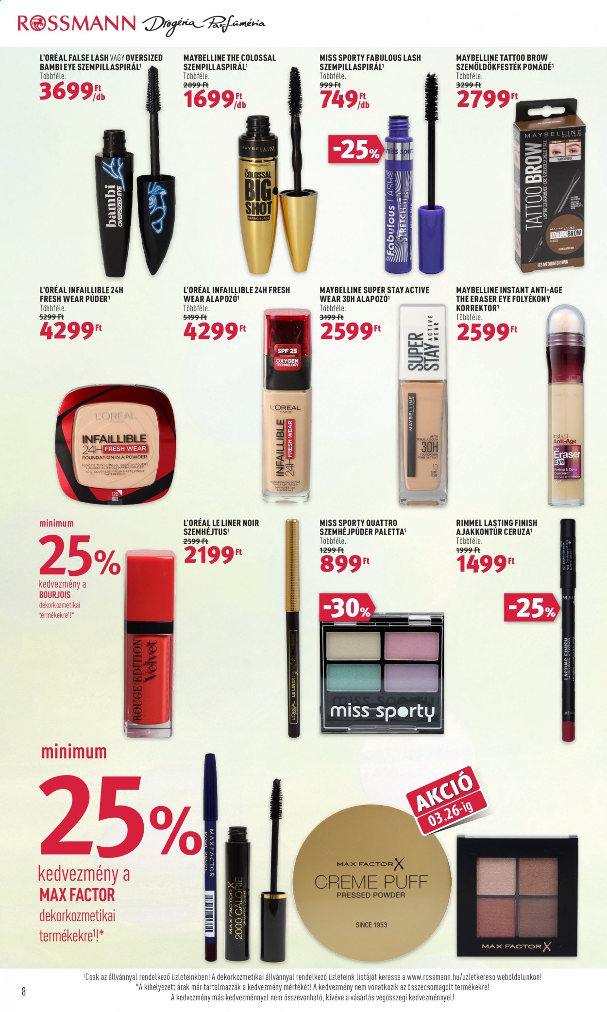 Rossmann akciós újságok - 2021.03.15 - 2021.03.19. Oldal 8