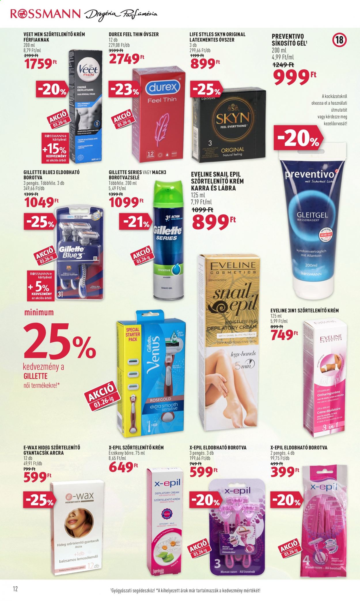 Rossmann akciós újságok - 2021.03.15 - 2021.03.19. Oldal 12