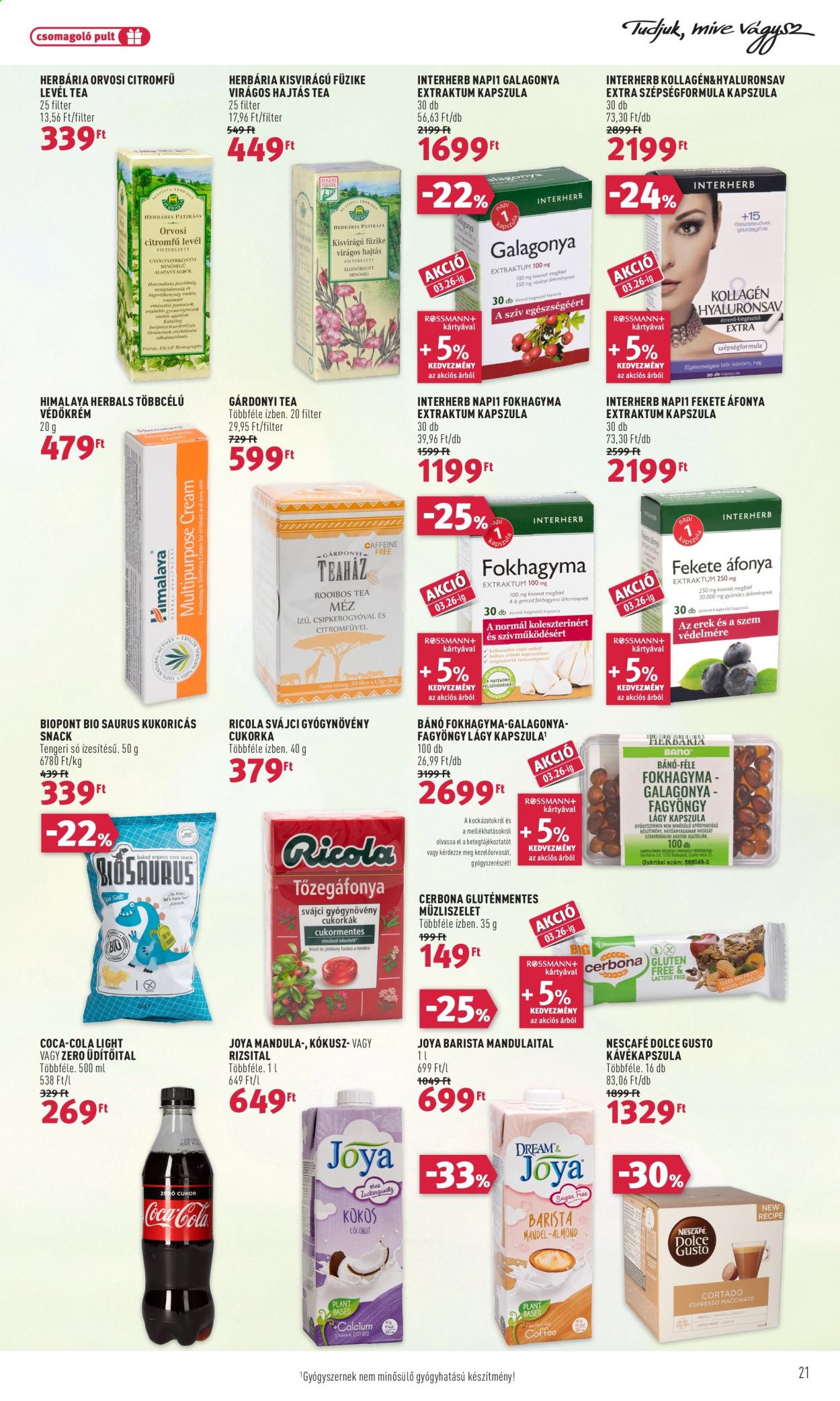 Rossmann akciós újságok - 2021.03.15 - 2021.03.19. Oldal 21