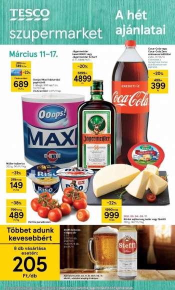 Újság TESCO - 2021.03.11 - 2021.03.17.