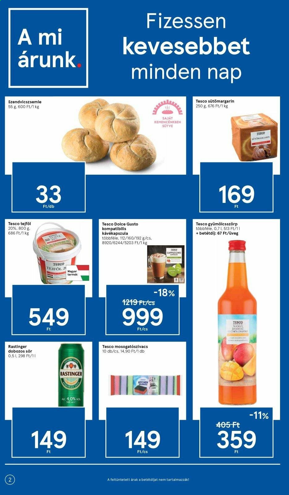 TESCO akciós újságok - 2021.03.11 - 2021.03.17. Oldal 2