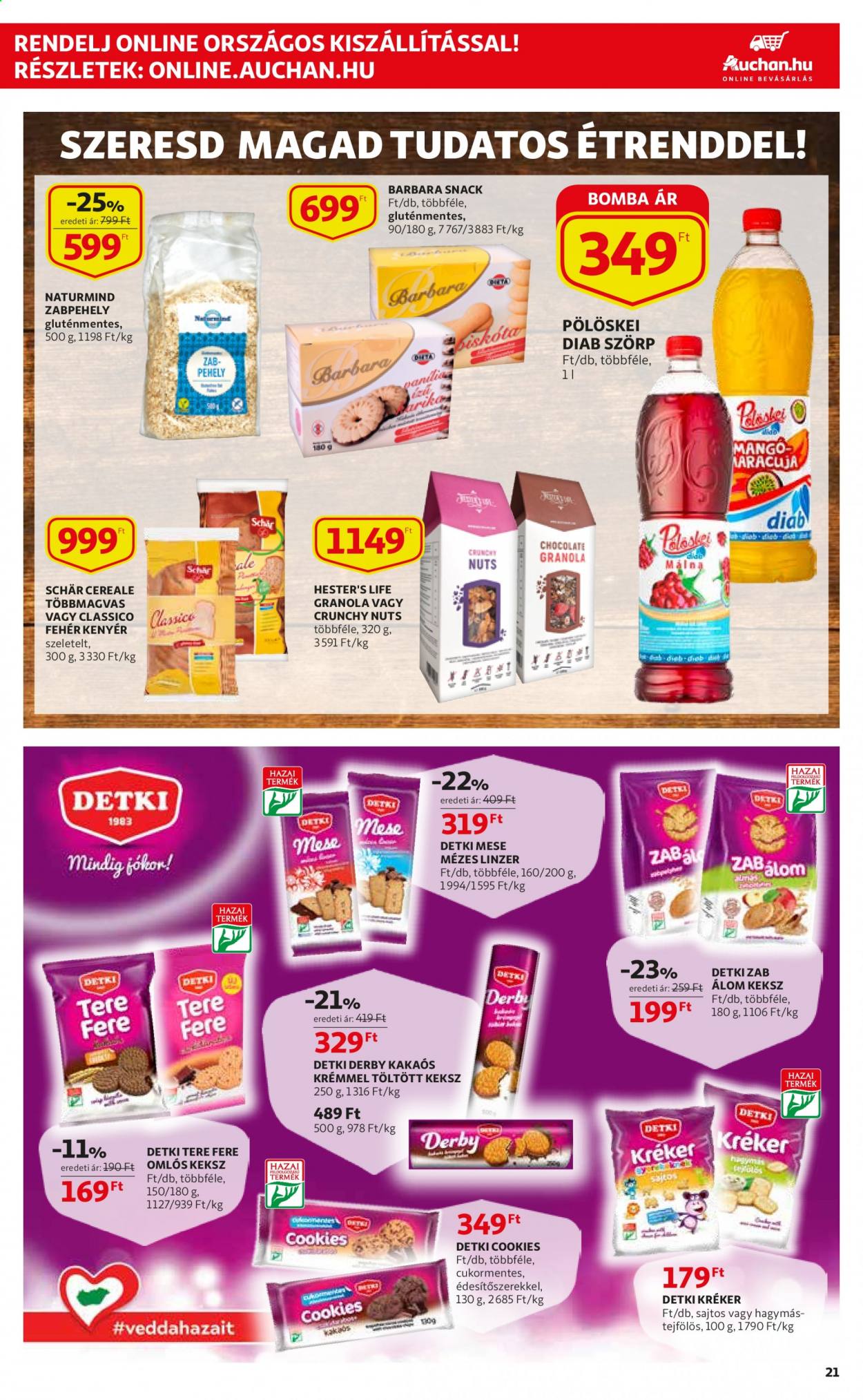 Auchan akciós újságok - 2021.03.11 - 2021.03.17. Oldal 21