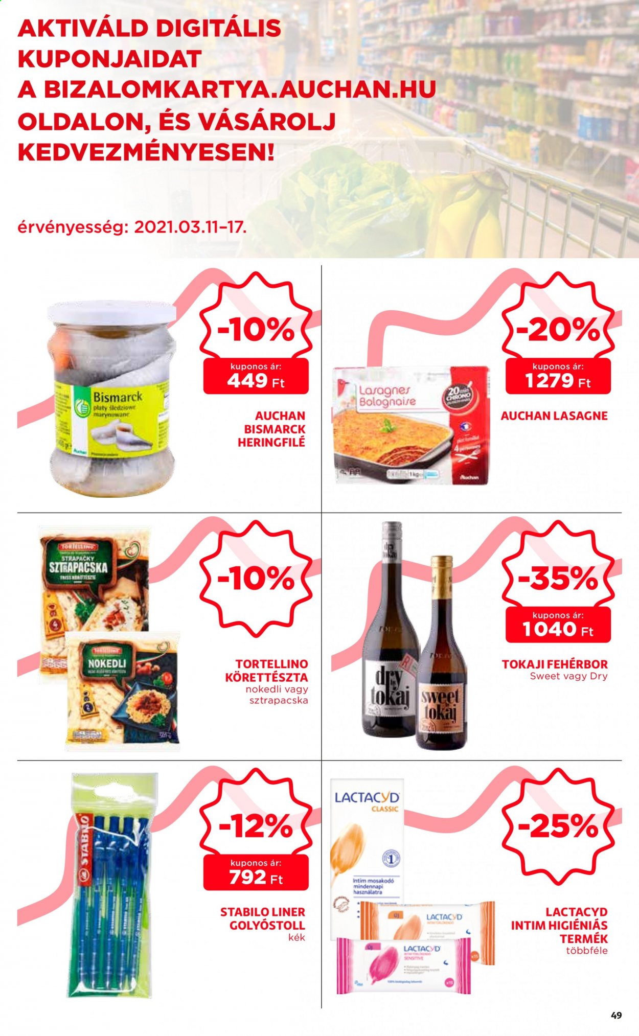 Auchan akciós újságok - 2021.03.11 - 2021.03.17. Oldal 49