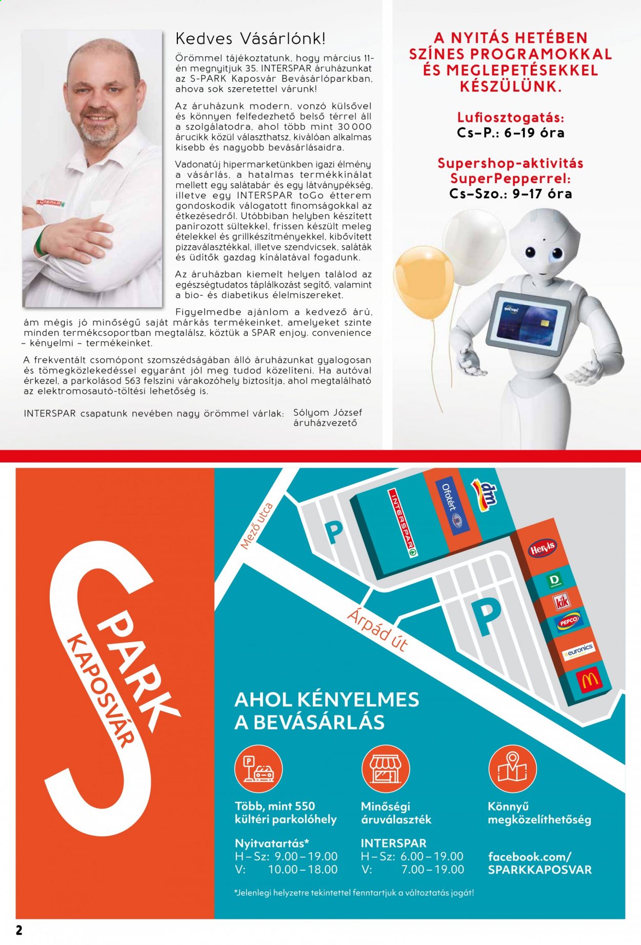 INTERSPAR akciós újságok - 2021.03.11 - 2021.03.17. Oldal 2