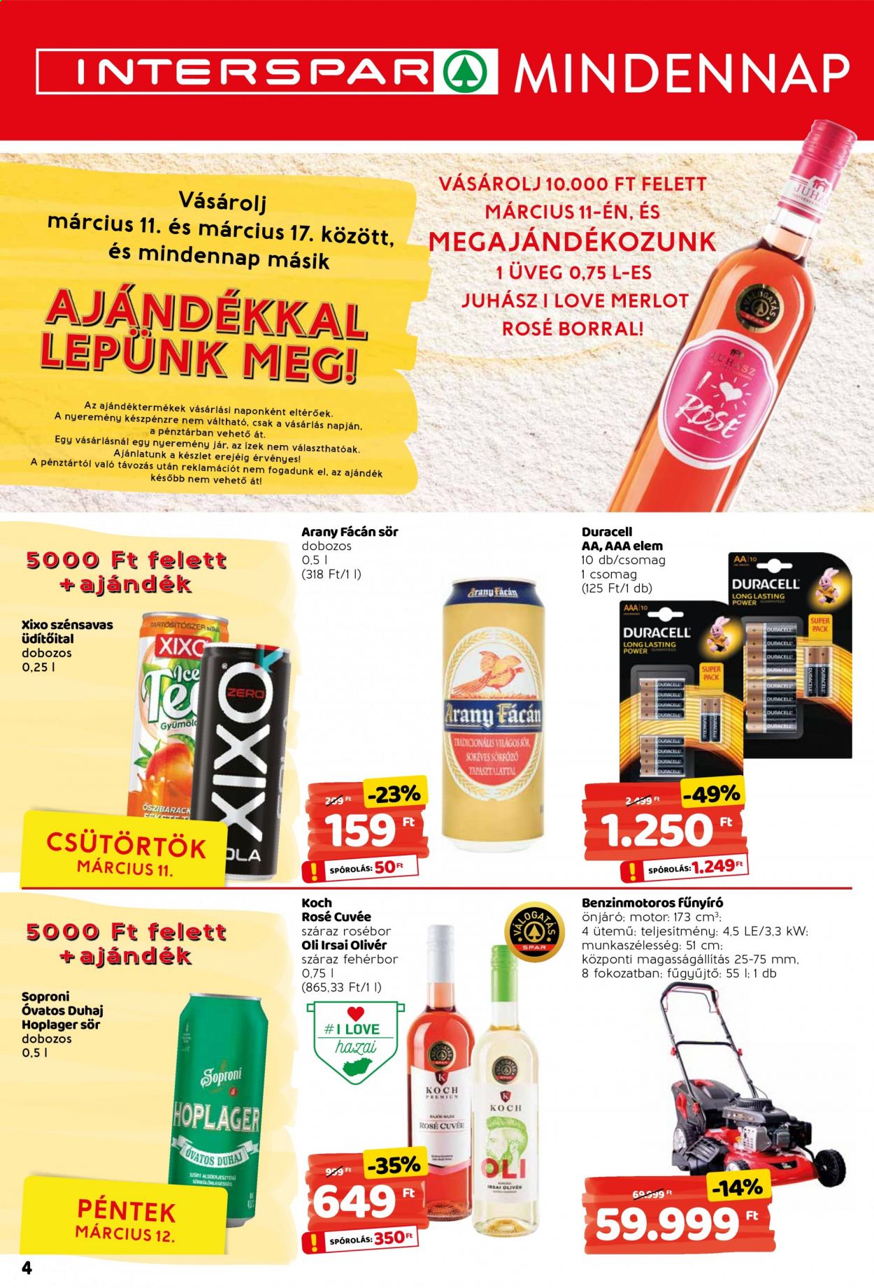 INTERSPAR akciós újságok - 2021.03.11 - 2021.03.17. Oldal 4