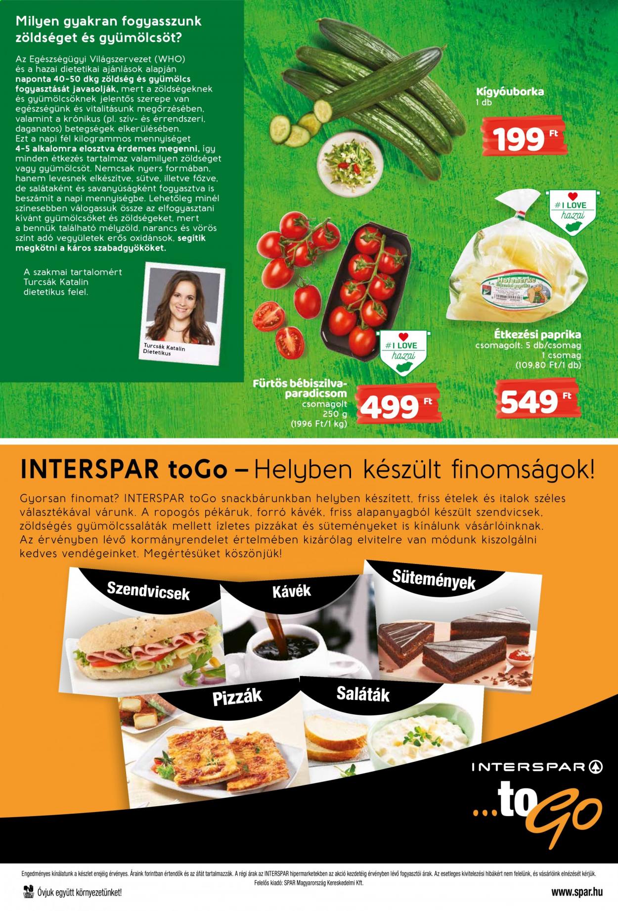 INTERSPAR akciós újságok - 2021.03.11 - 2021.03.17. Oldal 12
