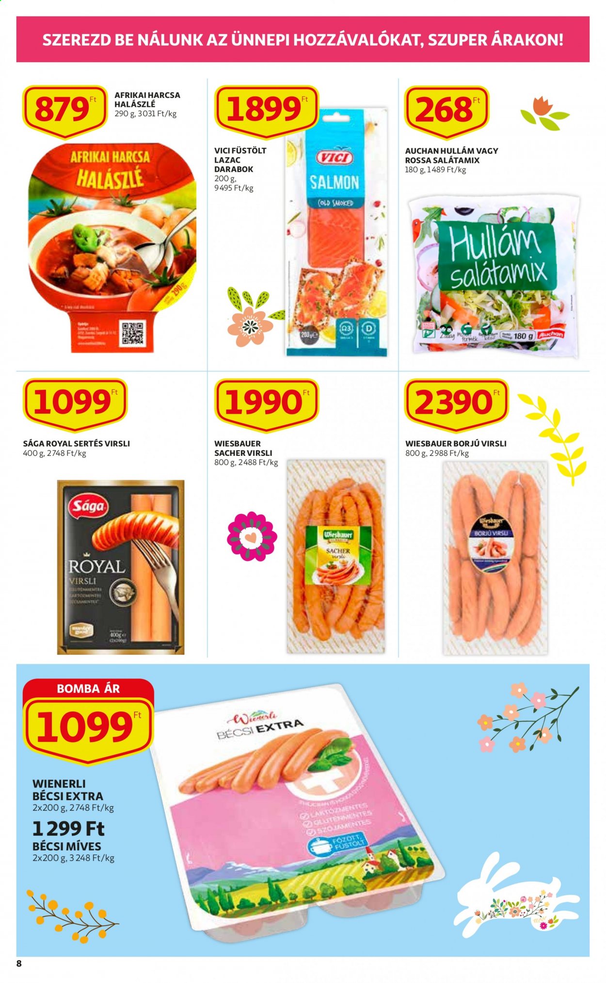 Auchan akciós újságok - 2021.03.11 - 2021.04.03. Oldal 8