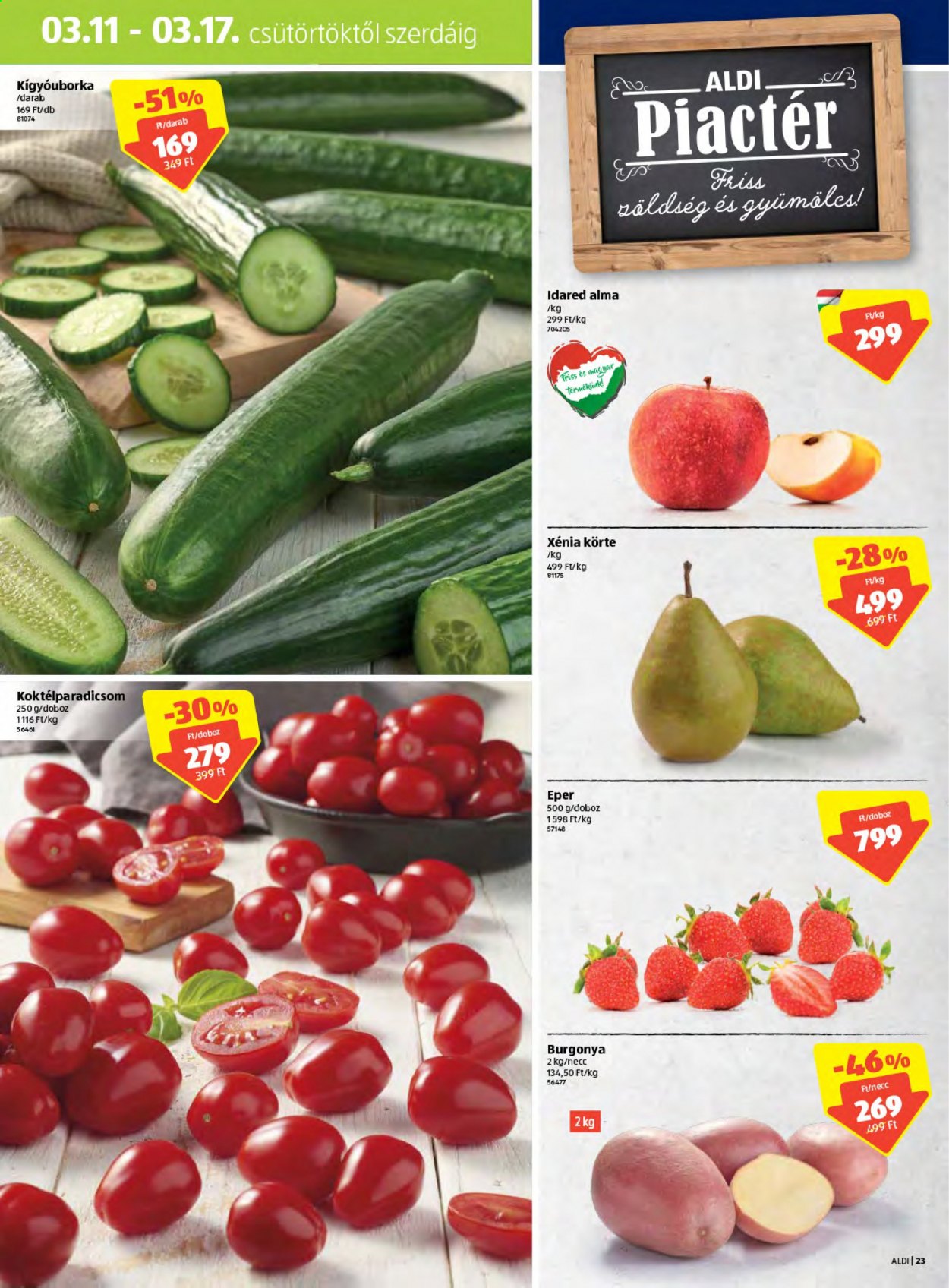 Aldi akciós újságok - 2021.03.11 - 2021.03.17. Oldal 23