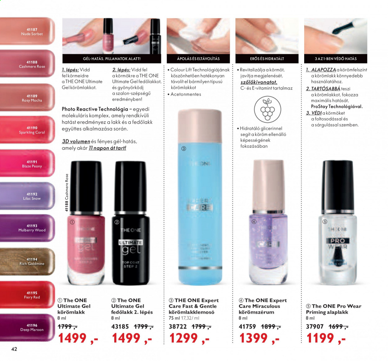 Oriflame akciós újságok - 2021.03.09 - 2021.03.29. Oldal 42