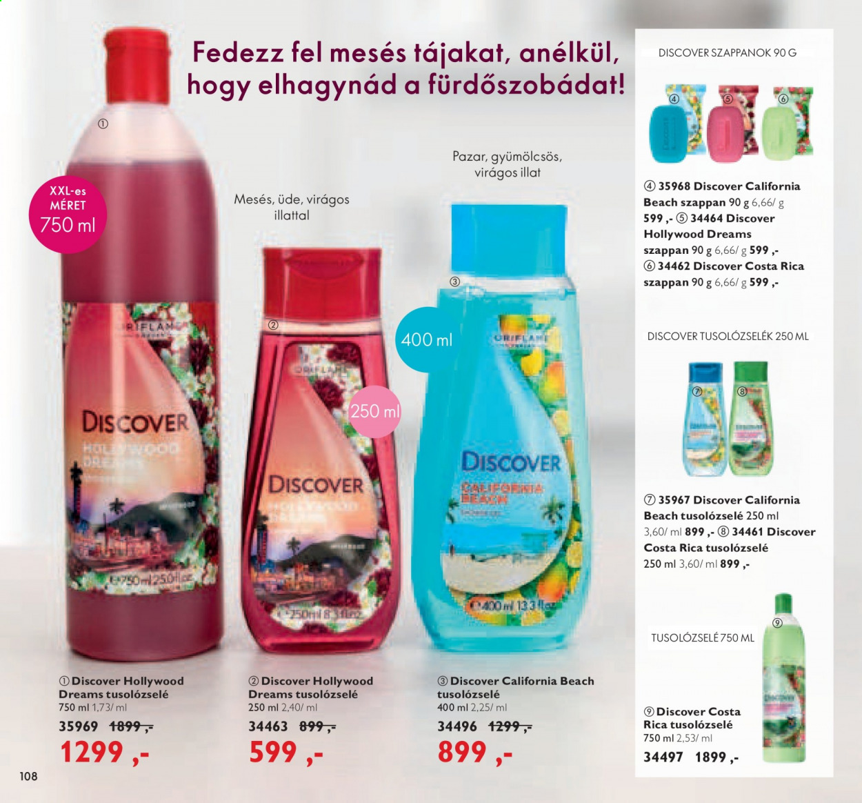 Oriflame akciós újságok - 2021.03.09 - 2021.03.29. Oldal 108