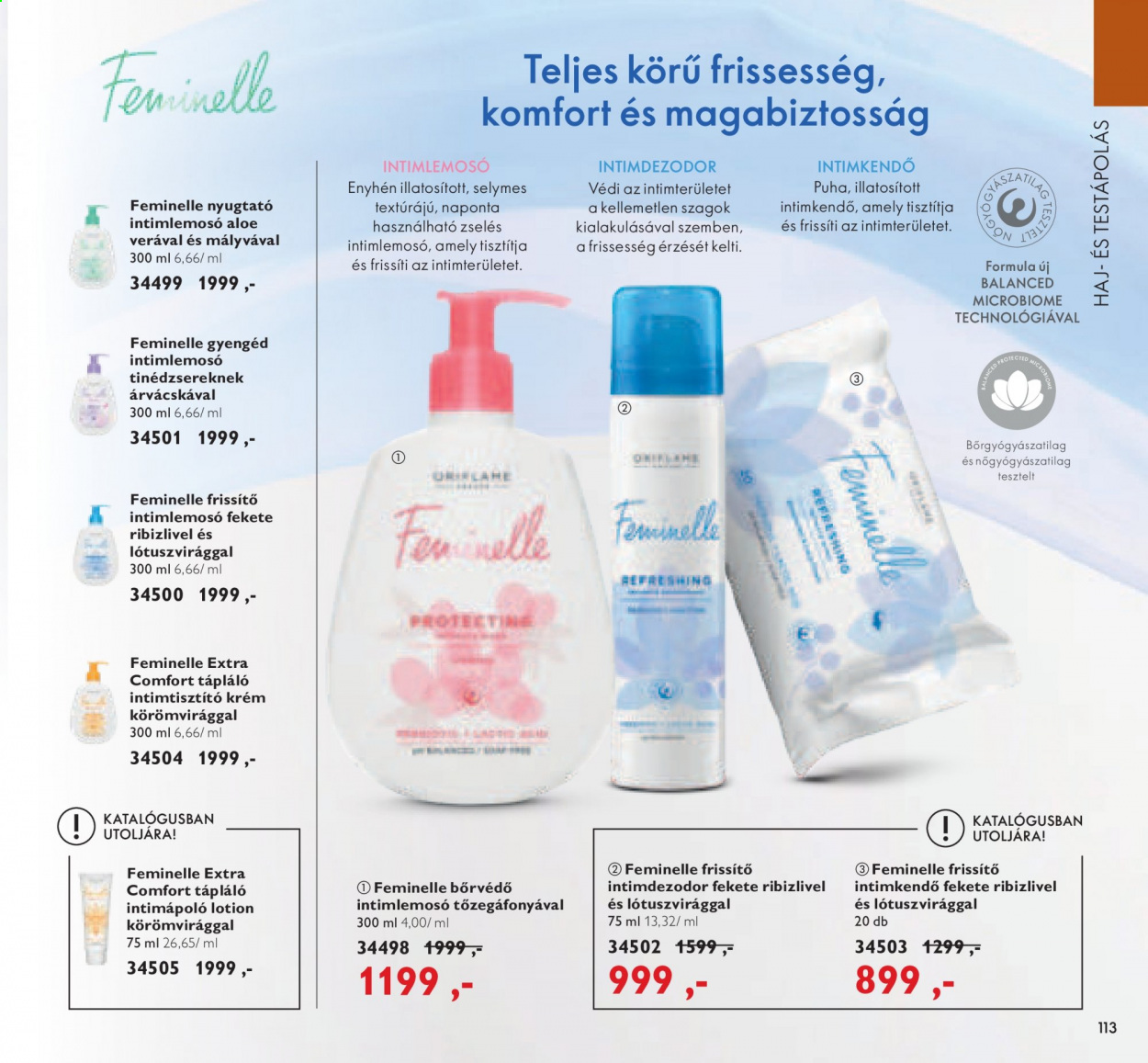 Oriflame akciós újságok - 2021.03.09 - 2021.03.29. Oldal 113