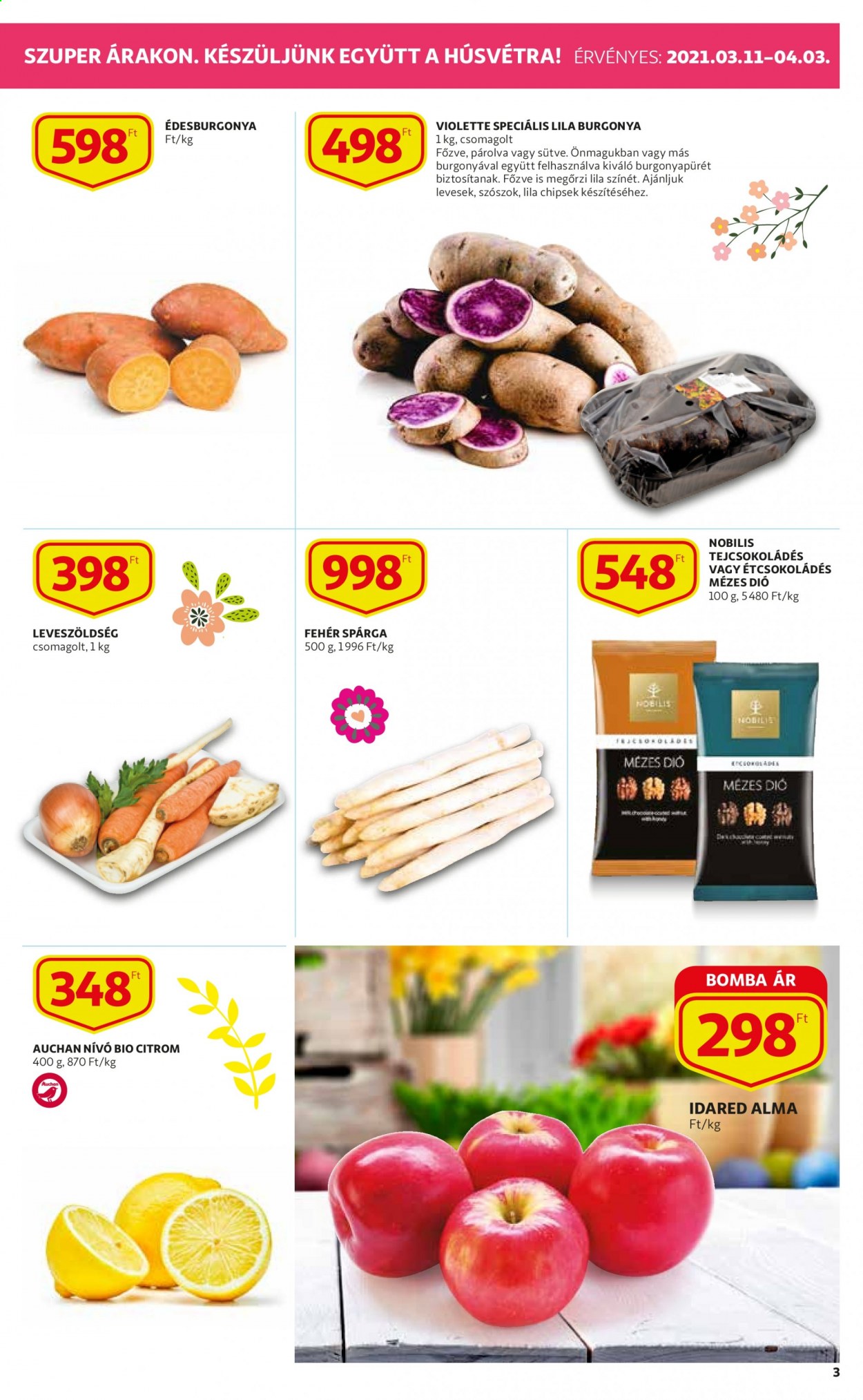 Auchan akciós újságok - 2021.03.11 - 2021.04.03. Oldal 3