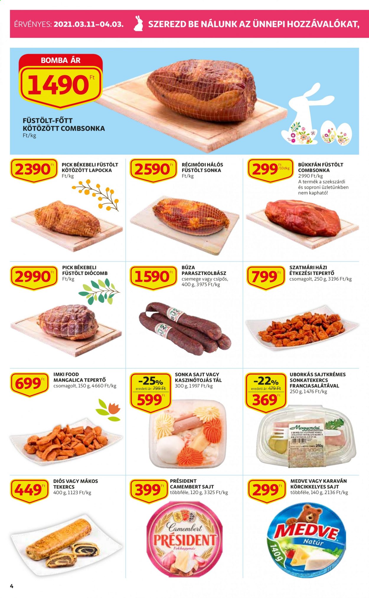 Auchan akciós újságok - 2021.03.11 - 2021.04.03. Oldal 4