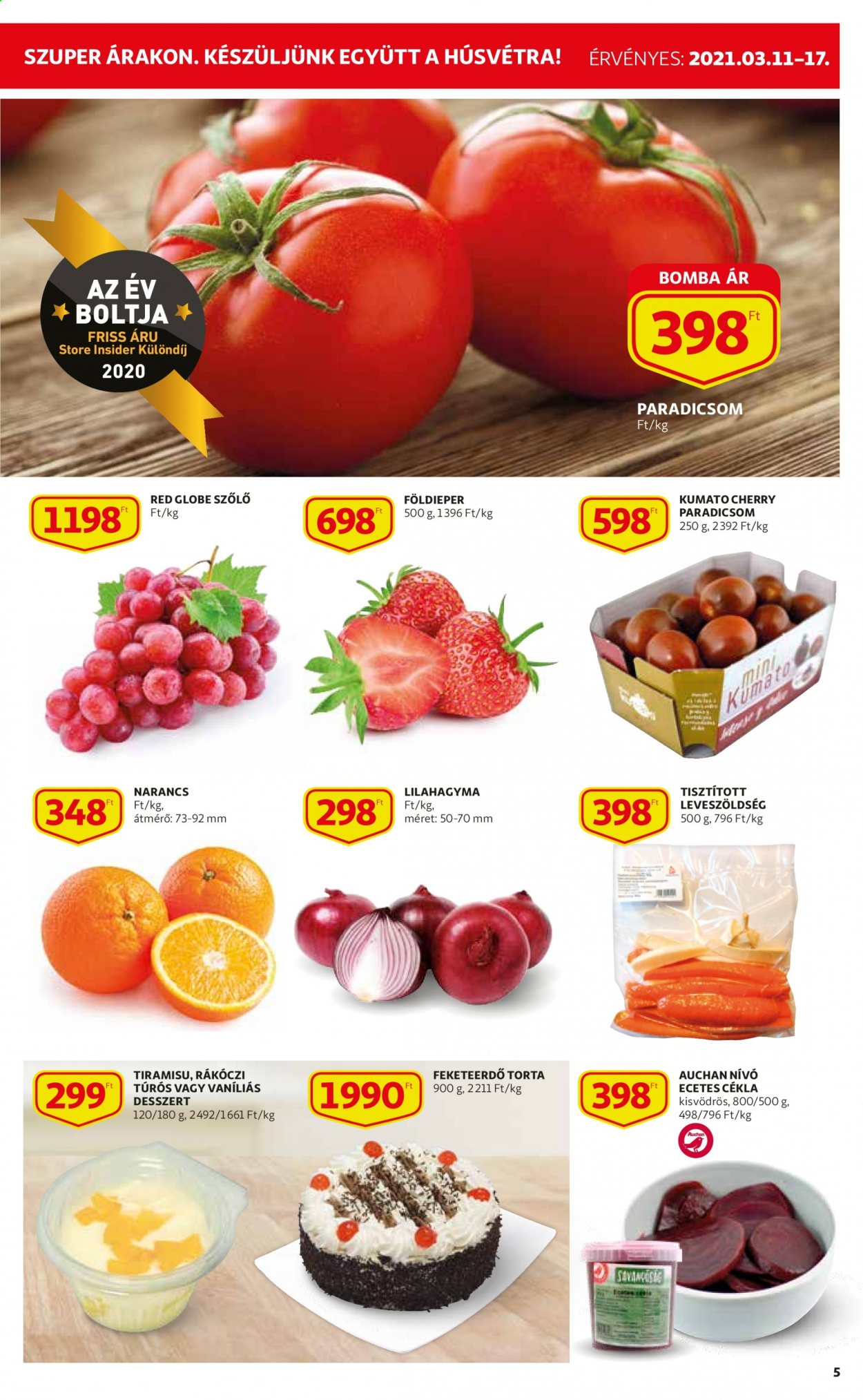 Auchan akciós újságok - 2021.03.11 - 2021.03.17. Oldal 5