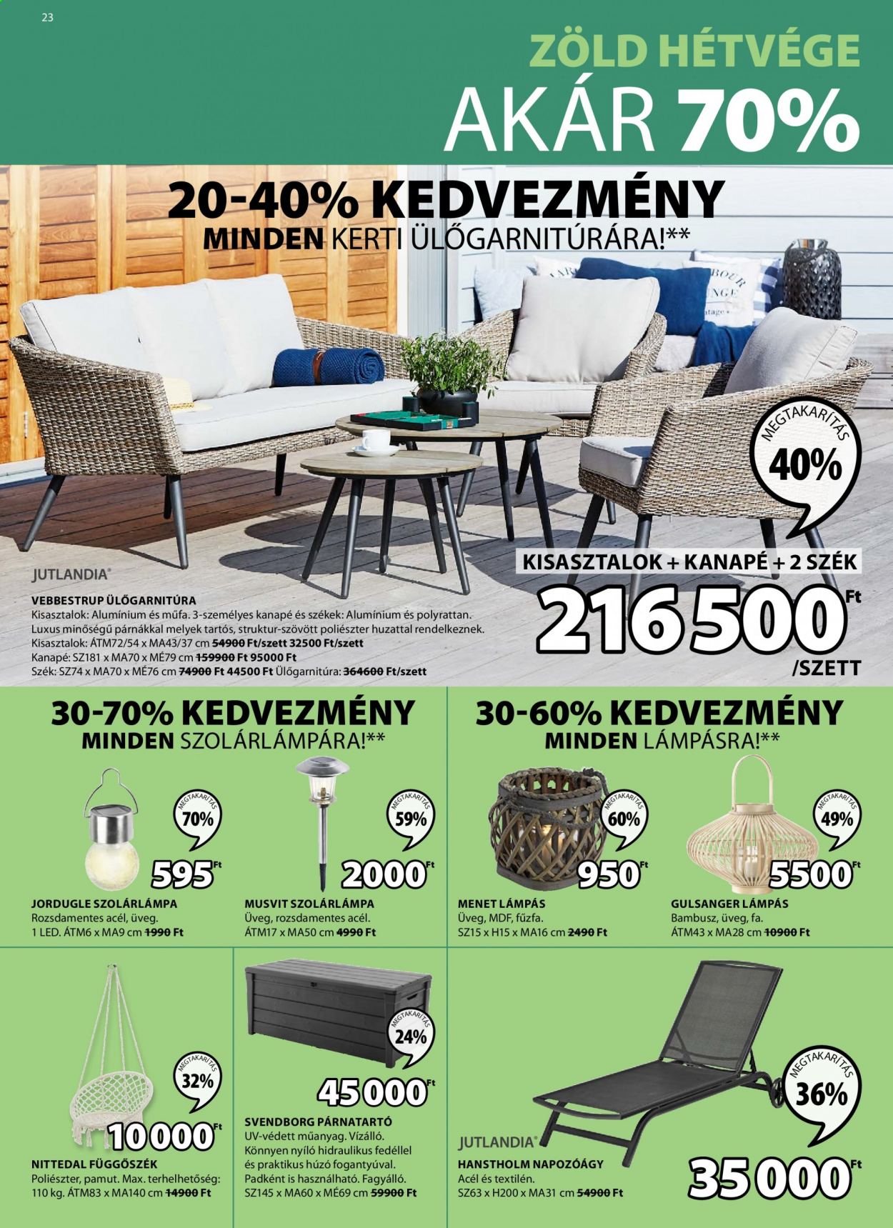 JYSK akciós újságok - 2021.03.10 - 2021.03.24. Oldal 22