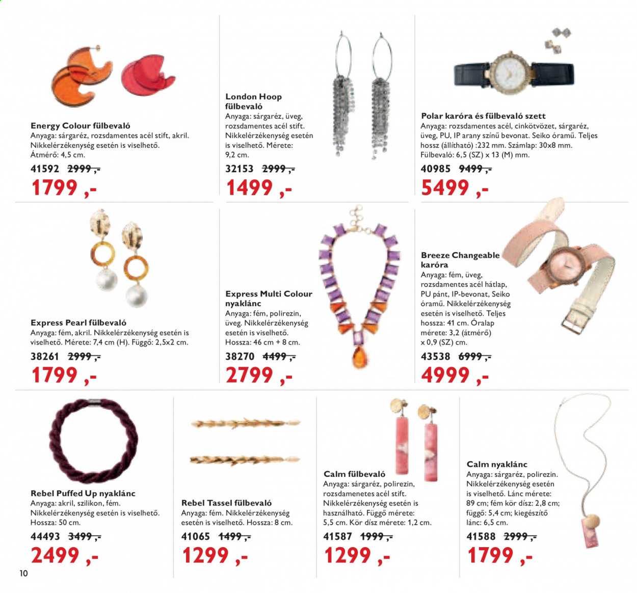 Oriflame akciós újságok - 2021.03.09 - 2021.03.29. Oldal 10
